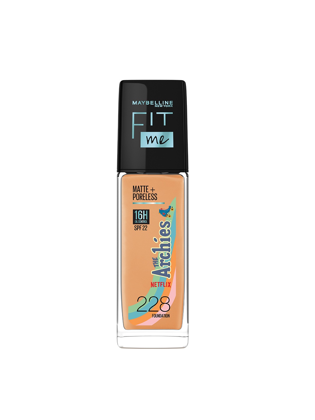 Maybelline New York The Archies Collection Fit Me Matte+Poreless Foundation 30ml-Shade 228, Beige
Maybelline New York The Archies Collection Fit Me Matte+Poreless Foundation 30ml-Shade 228, Beige