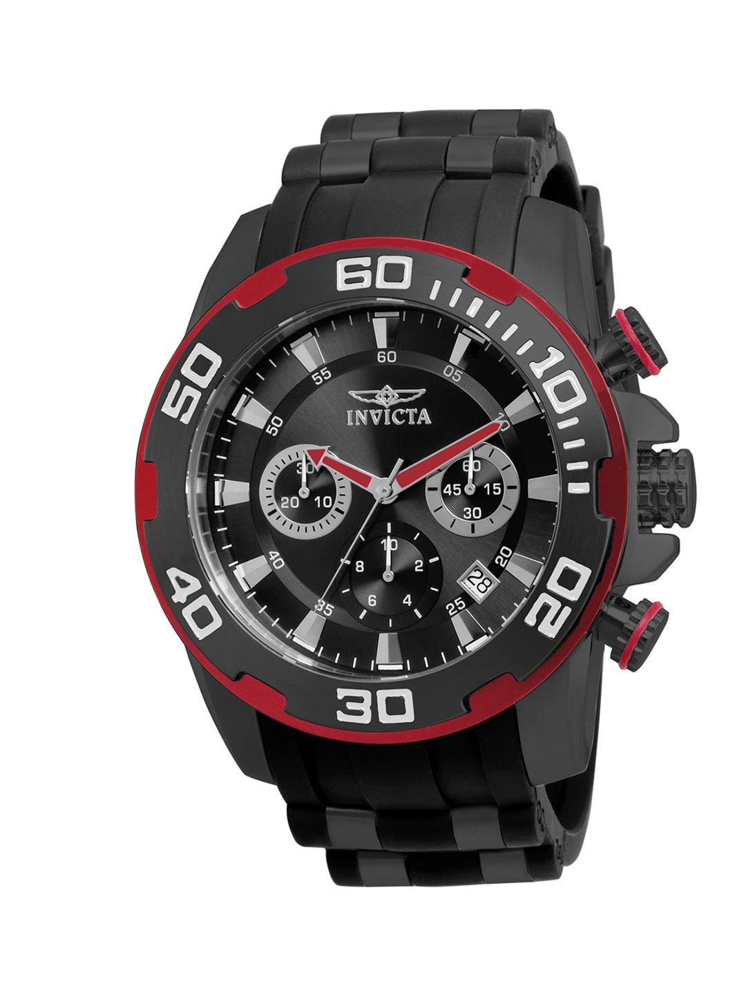 Invicta Pro Diver Men Stainless Steel Bracelet Style Analogue Chronograph Watch 22310, Black
Invicta Pro Diver Men Stainless Steel Bracelet Style Analogue Chronograph Watch 22310, Black