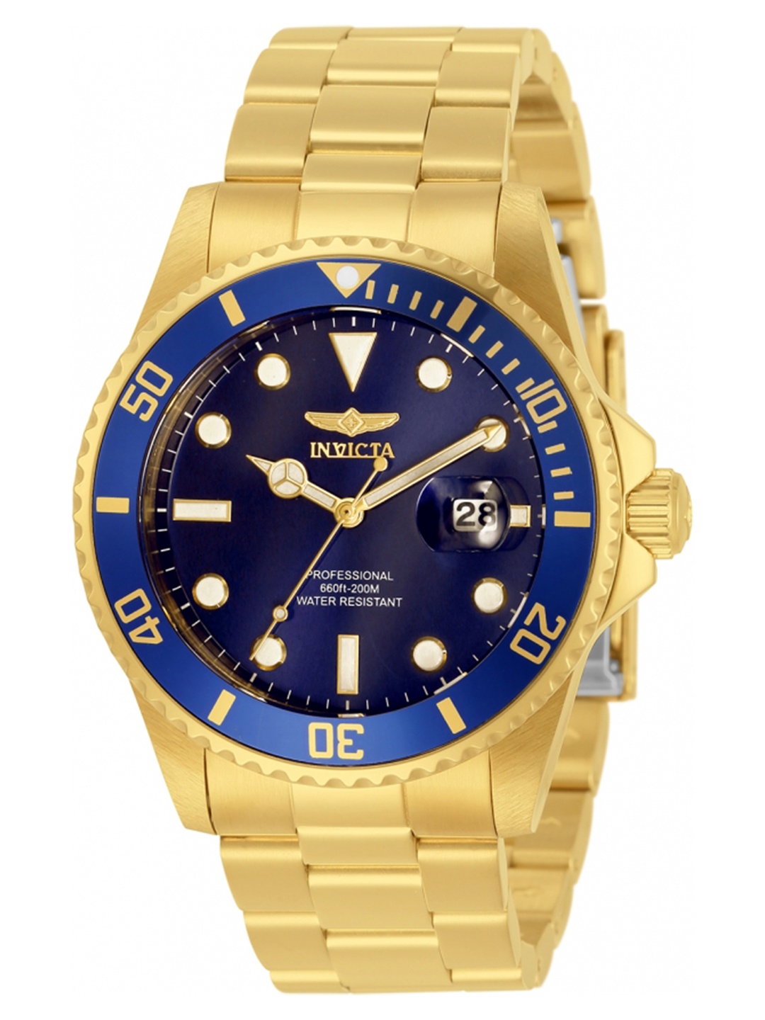 Invicta Men Stainless Steel Bracelet Style Straps Analogue Date Aperture Watch 33270, Blue
Invicta Men Stainless Steel Bracelet Style Straps Analogue Date Aperture Watch 33270, Blue