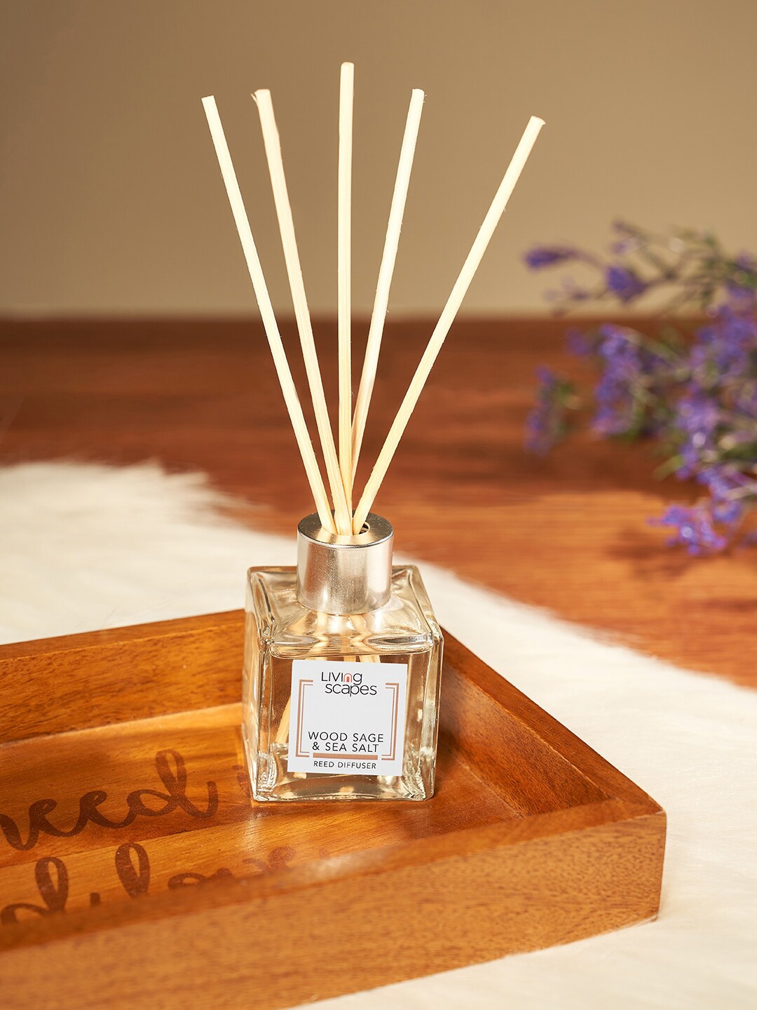 Living scapes by Pantaloons Off White Wood Sage & Sea Salt Aroma Oil Diffusers - 50 ML
Living scapes by Pantaloons Off White Wood Sage & Sea Salt Aroma Oil Diffusers - 50 ML
