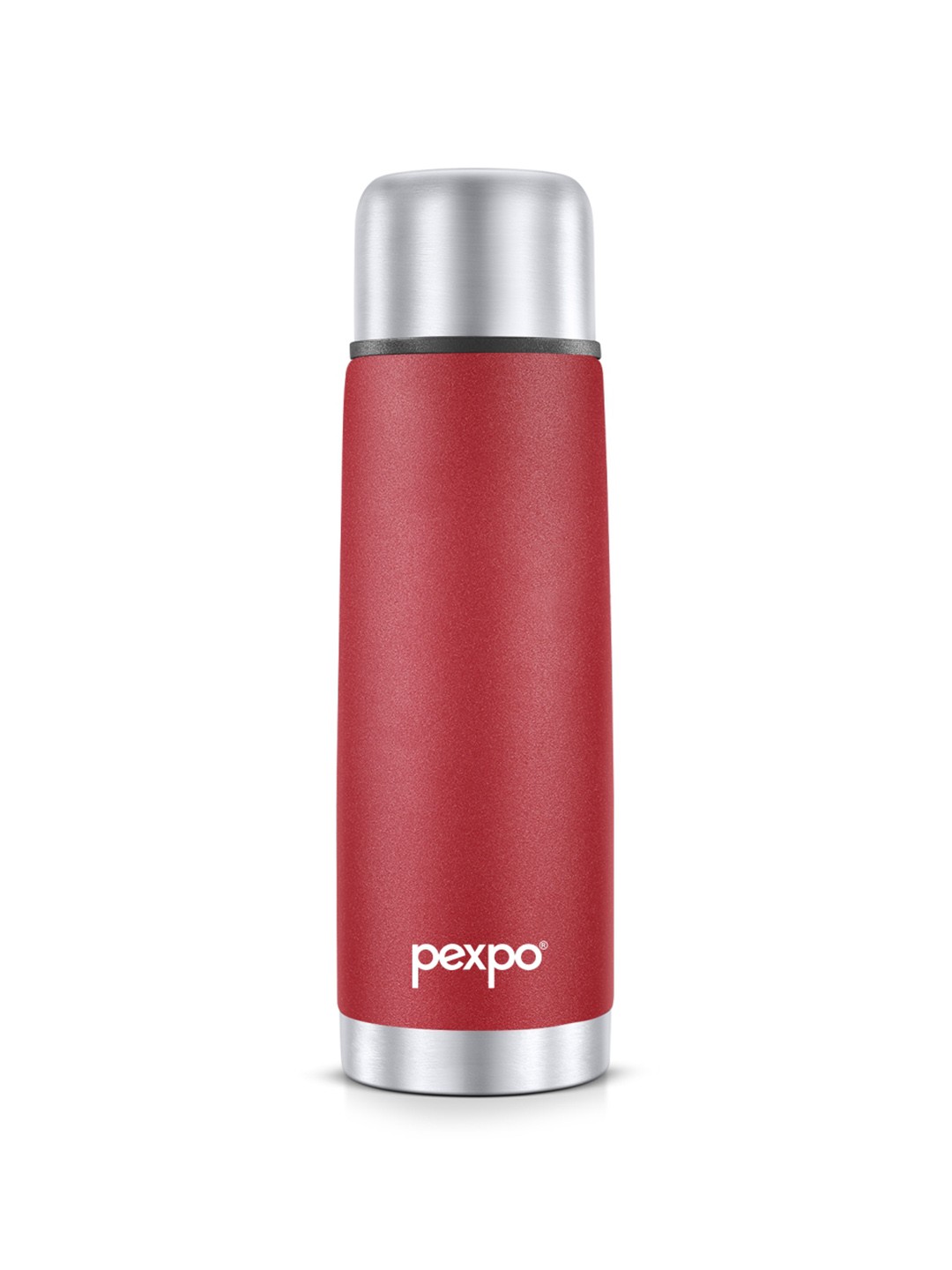 Pexpo FLAMINGO ISI Certified Thermosteel 350ml Hot & Cold flask Red Insulated Bottle, Maroon
Pexpo FLAMINGO ISI Certified Thermosteel 350ml Hot & Cold flask Red Insulated Bottle, Maroon