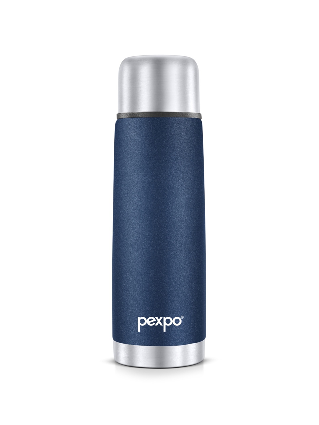 Pexpo FLAMINGO ISI Certified Thermosteel 350ml Hot & Cold Blue Insulated Bottle, Navy blue
Pexpo FLAMINGO ISI Certified Thermosteel 350ml Hot & Cold Blue Insulated Bottle, Navy blue