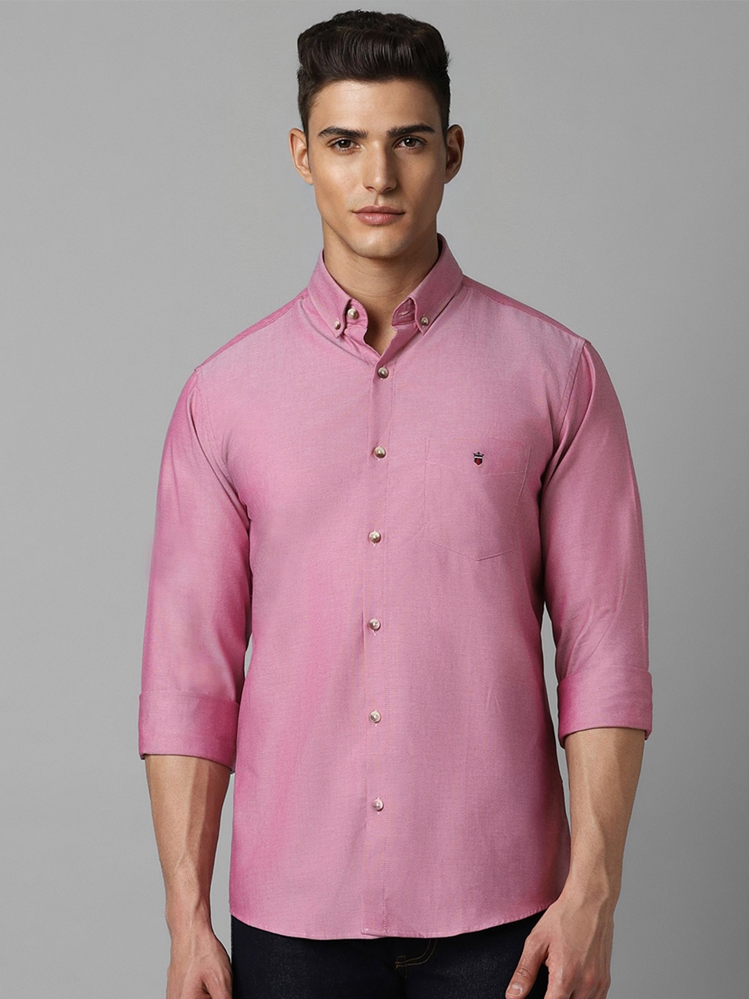 Louis Philippe Sport Cotton Button-Down Collar Slim Fit Opaque Casual Shirt, Red
Louis Philippe Sport Cotton Button-Down Collar Slim Fit Opaque Casual Shirt, Red