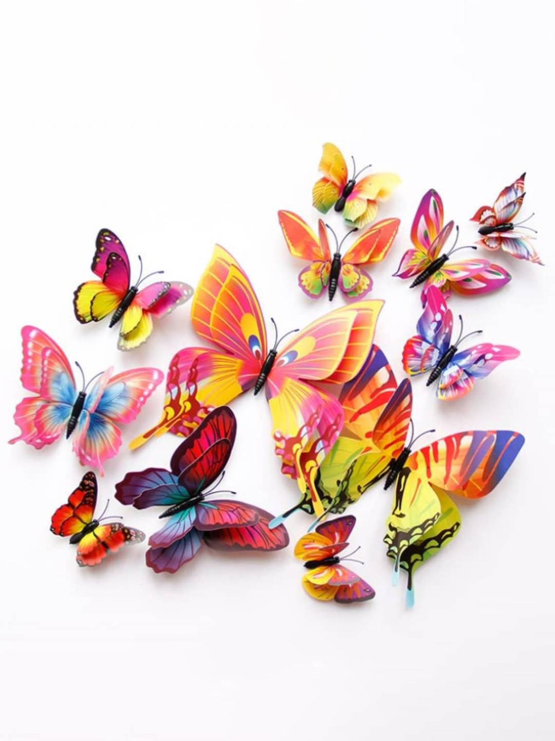 Jaamso Royals Red & Yellow 12 Pieces 3D Butterfly Self Adhesive Wall Stickers
Jaamso Royals Red & Yellow 12 Pieces 3D Butterfly Self Adhesive Wall Stickers