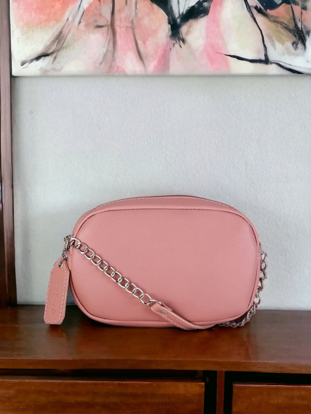 Mast & Harbour Pink PU Structured Sling Bag
Mast & Harbour Pink PU Structured Sling Bag
