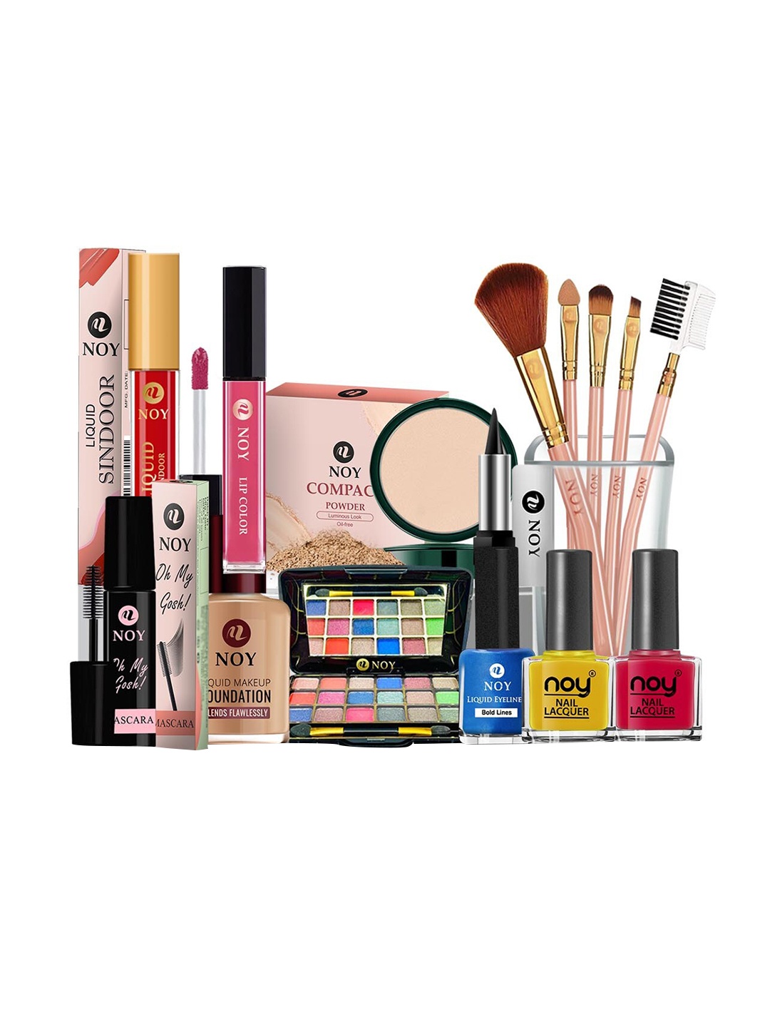 NOY 15Pcs Essence Combo - For Bridal Effortless Beauty Captured In Harmony - Combo No. 915, Peach
NOY 15Pcs Essence Combo - For Bridal Effortless Beauty Captured In Harmony - Combo No. 915, Peach