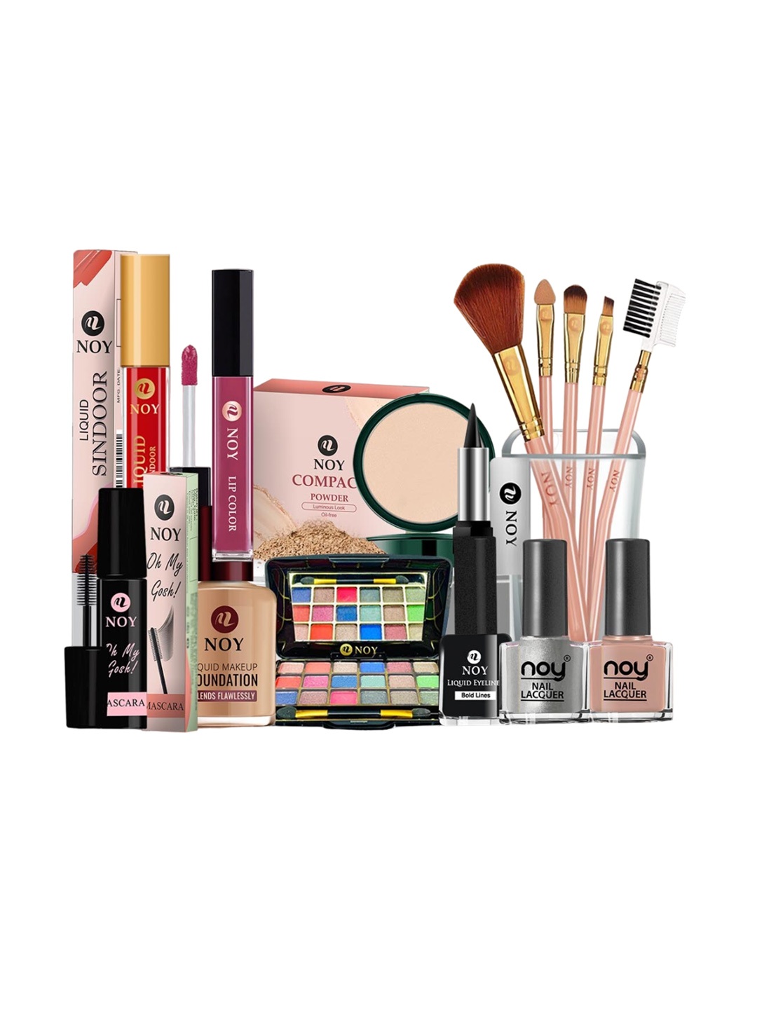 NOY 15Pcs Marvel: Flawless Fusion Combo - For Stunning Beauty - Combo No. 616, Purple
NOY 15Pcs Marvel: Flawless Fusion Combo - For Stunning Beauty - Combo No. 616, Purple