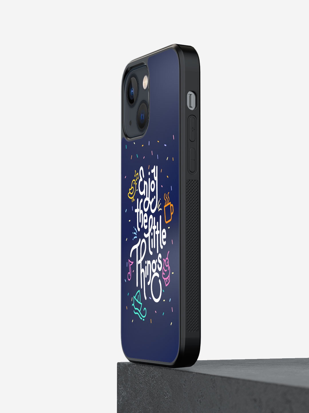 macmerise Enjoy The Little Things Printed iPhone 13 Mini Phone Bumper Case Cover, Blue
macmerise Enjoy The Little Things Printed iPhone 13 Mini Phone Bumper Case Cover, Blue
