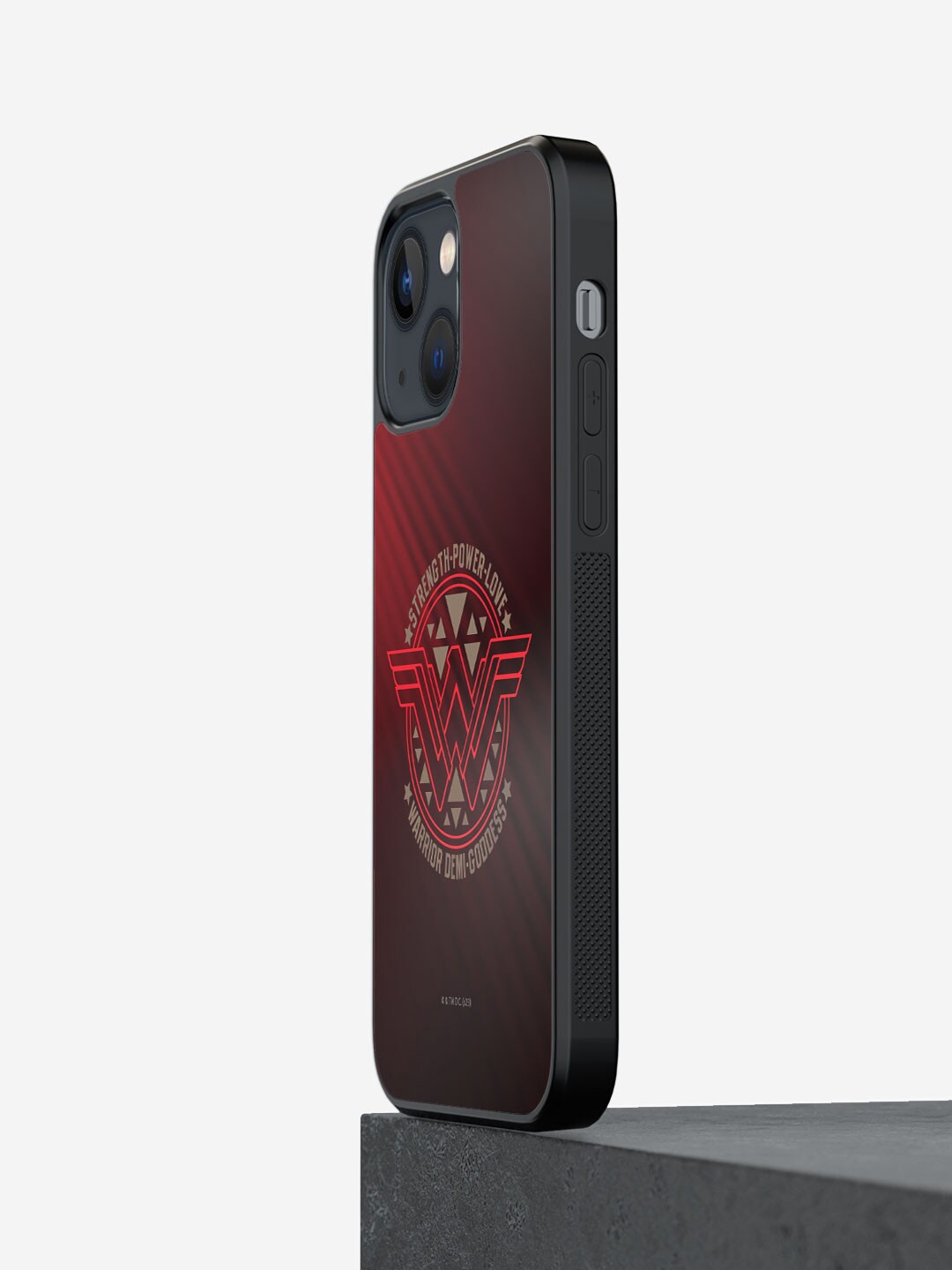 macmerise Wonder Woman Stamp Printed Lightweight iPhone 13 Mini Bumper Case Cover, Maroon
macmerise Wonder Woman Stamp Printed Lightweight iPhone 13 Mini Bumper Case Cover, Maroon