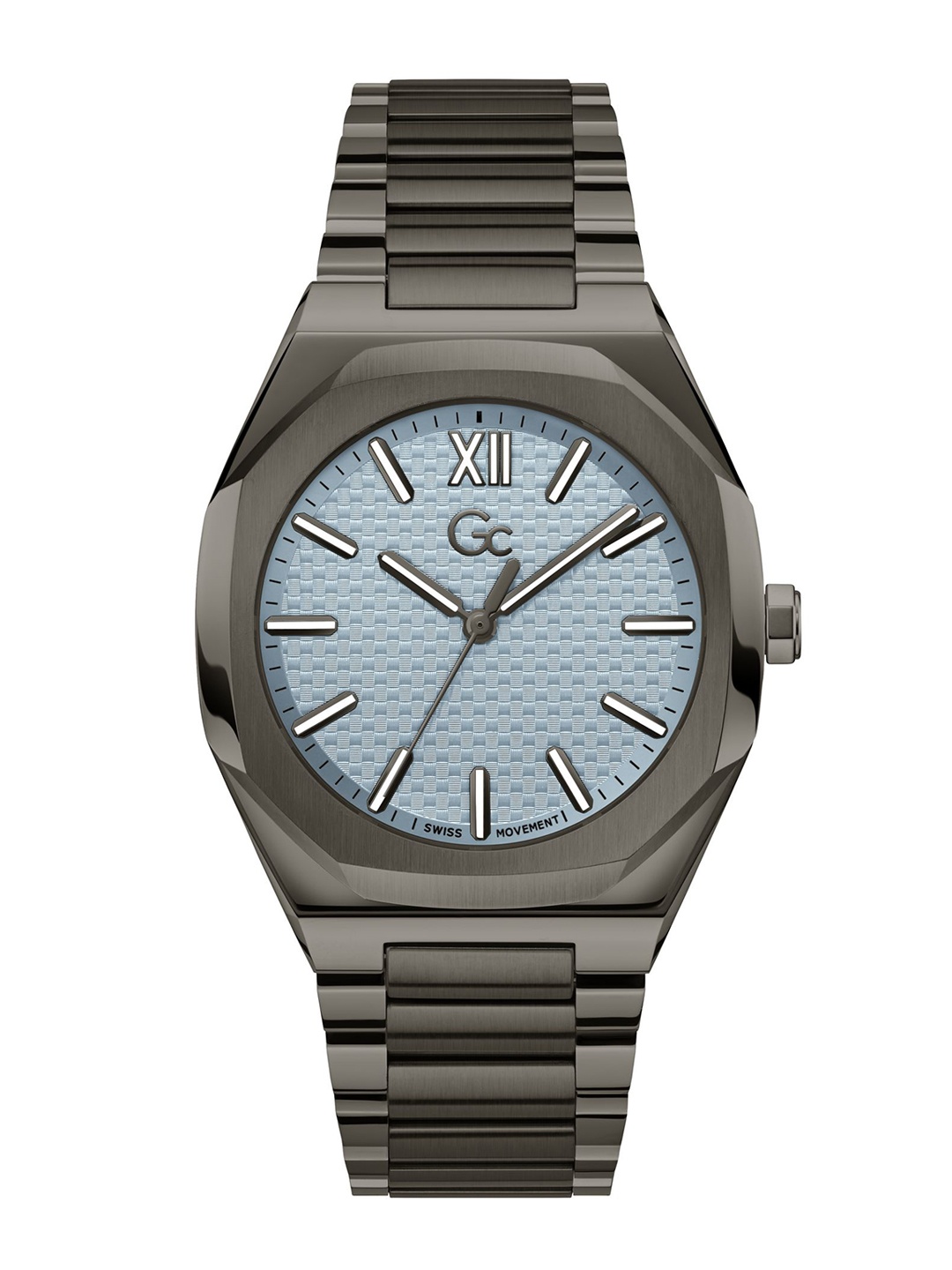 GC Men Printed Dial Stainless Steel Bracelet Style Straps Analogue Watch Z26003G7MF, Blue
GC Men Printed Dial Stainless Steel Bracelet Style Straps Analogue Watch Z26003G7MF, Blue