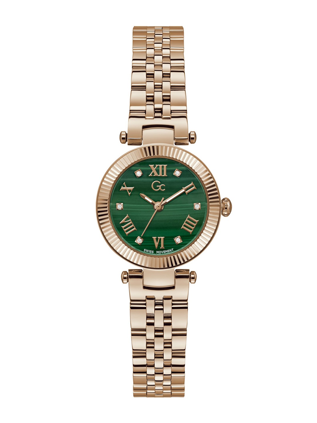 GC Women Sport Chic Collection Stainless Steel Straps Analogue Watch Z02006L9MF, Green
GC Women Sport Chic Collection Stainless Steel Straps Analogue Watch Z02006L9MF, Green