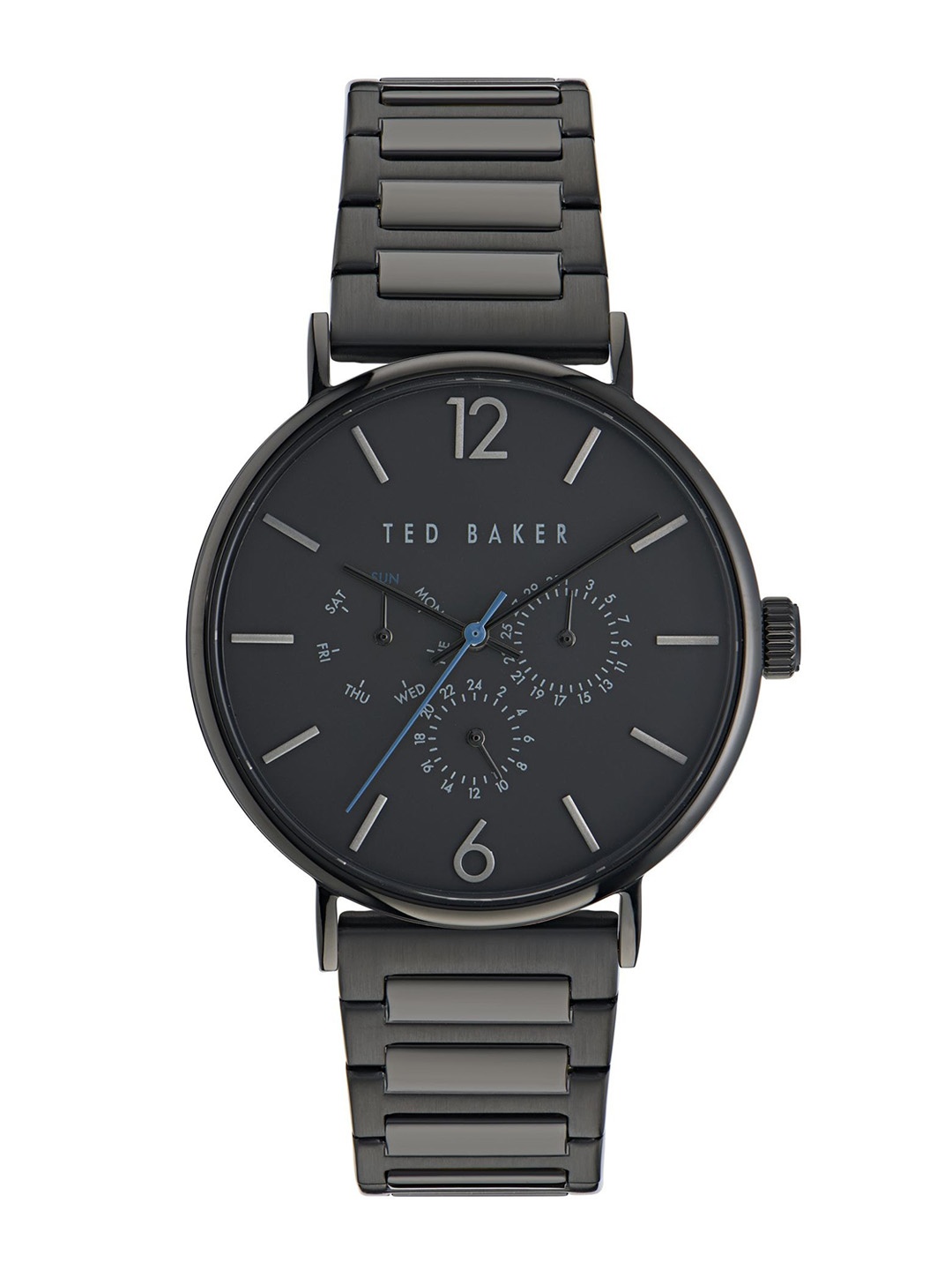 Ted Baker Men Stainless Steel Bracelet Style Straps Analogue Watch-BKPPGF3059I, Black
Ted Baker Men Stainless Steel Bracelet Style Straps Analogue Watch-BKPPGF3059I, Black