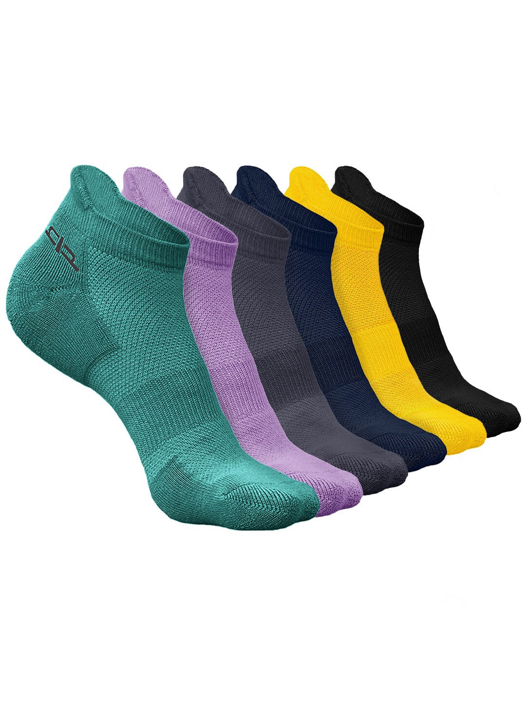 Heelium Men Pack of 6 Bamboo Super Soft & Odour-Free Breathable Ankle-Length Socks, Green
Heelium Men Pack of 6 Bamboo Super Soft & Odour-Free Breathable Ankle-Length Socks, Green