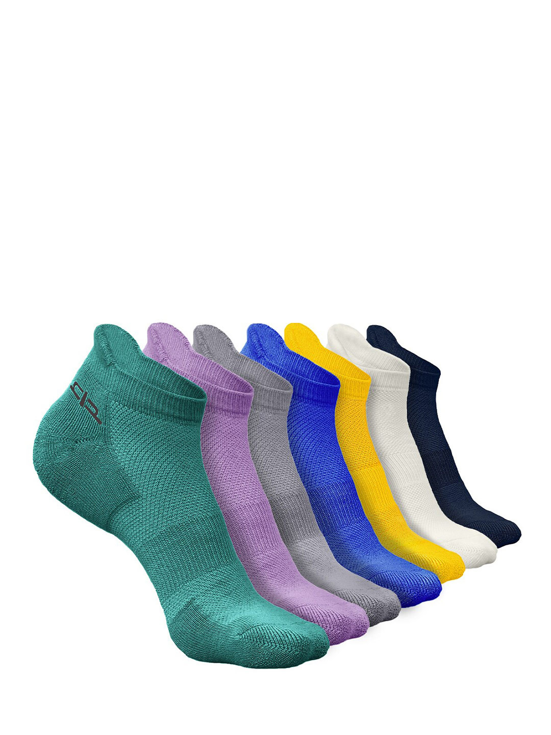 Heelium Men Pack of 7 Bamboo Super Soft & Odour-Free Breathable Ankle-Length Socks, Green
Heelium Men Pack of 7 Bamboo Super Soft & Odour-Free Breathable Ankle-Length Socks, Green