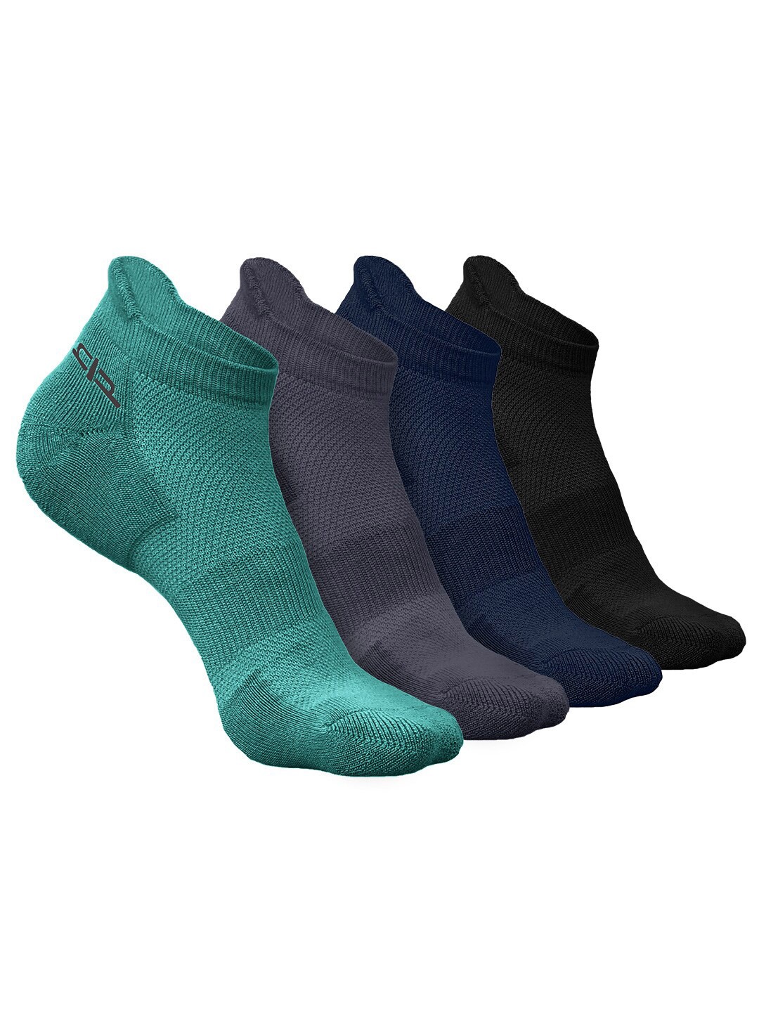 Heelium Men Pack of 4 Bamboo Super Soft & Odour-Free Breathable Ankle-Length Socks, Green
Heelium Men Pack of 4 Bamboo Super Soft & Odour-Free Breathable Ankle-Length Socks, Green