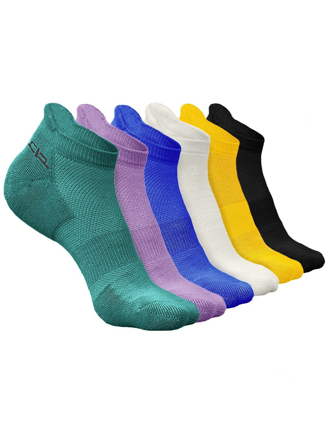Heelium Men Pack of 6 Bamboo Super Soft & Odour-Free Breathable Ankle-Length Socks, Green
Heelium Men Pack of 6 Bamboo Super Soft & Odour-Free Breathable Ankle-Length Socks, Green