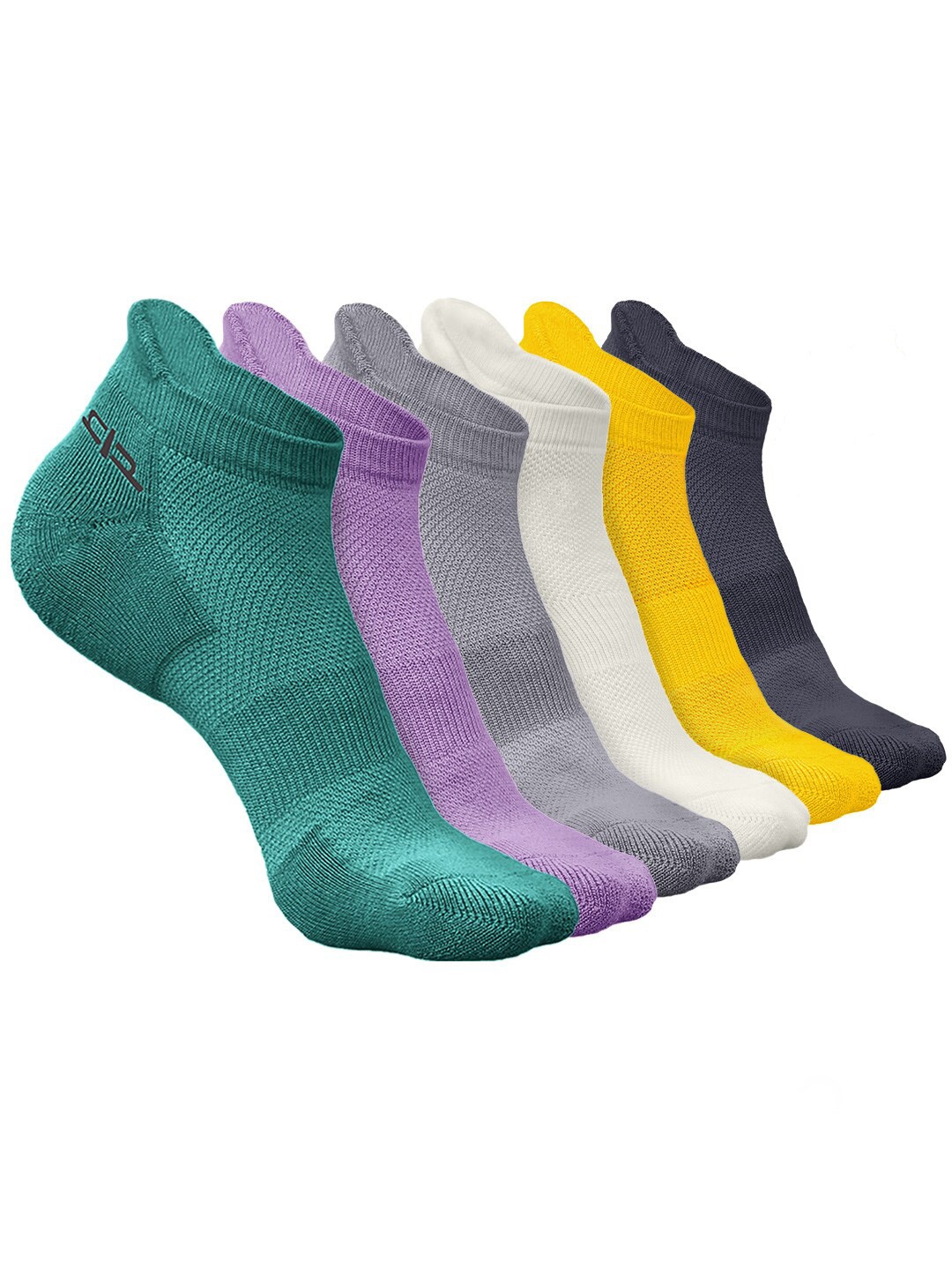 Heelium Men Pack of 6 Bamboo Super Soft & Odour-Free Breathable Ankle-Length Socks, Green
Heelium Men Pack of 6 Bamboo Super Soft & Odour-Free Breathable Ankle-Length Socks, Green