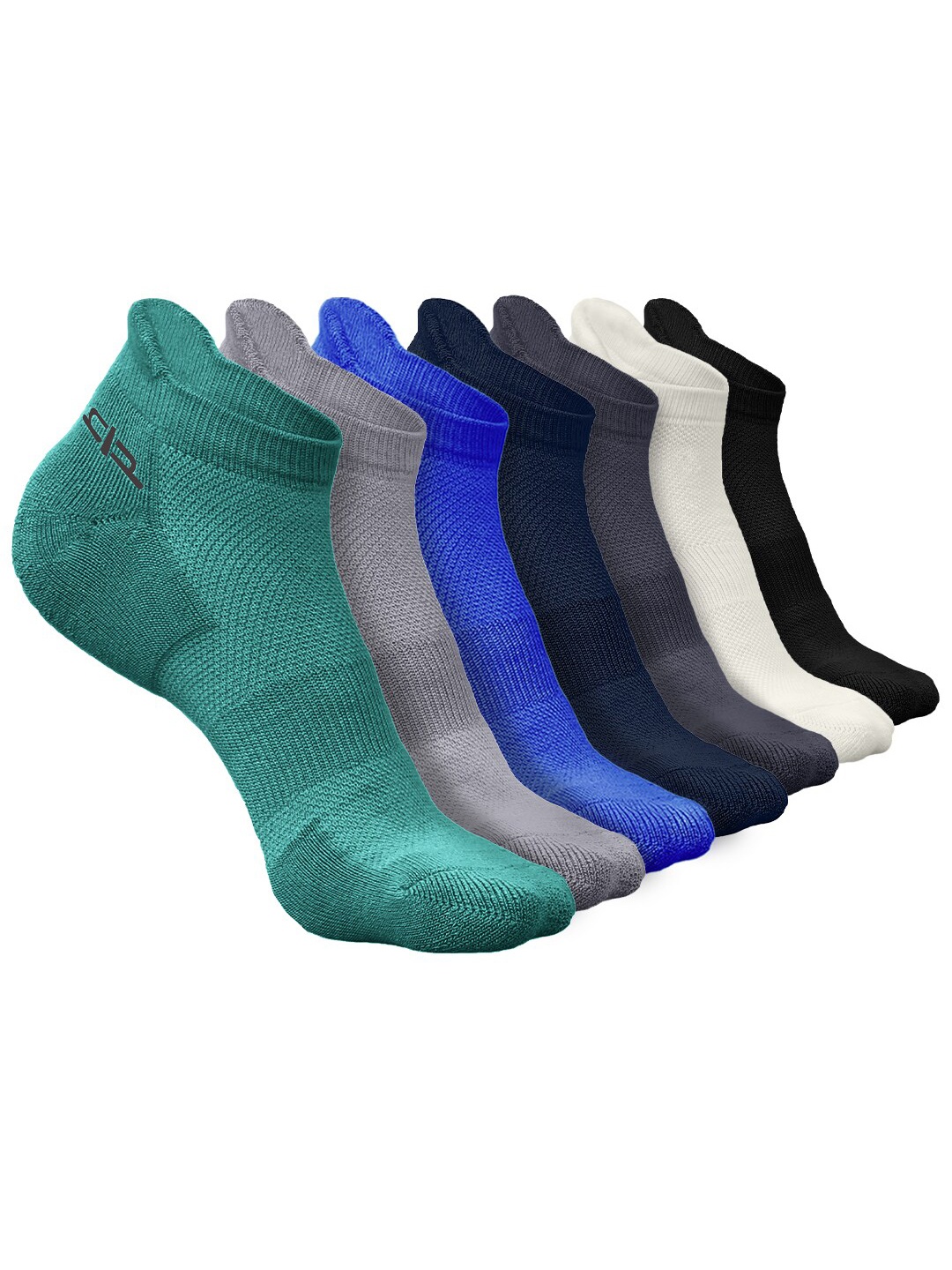 Heelium Men Pack of 7 Bamboo Super Soft & Odour-Free Breathable Ankle-Length Socks, Green
Heelium Men Pack of 7 Bamboo Super Soft & Odour-Free Breathable Ankle-Length Socks, Green