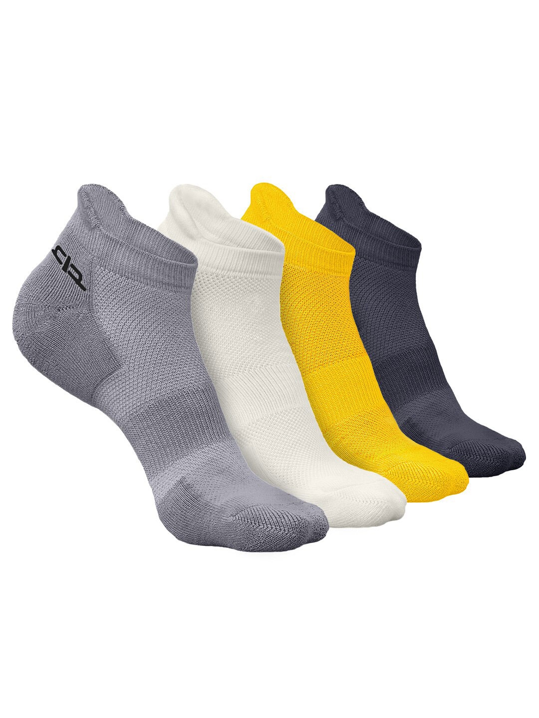 Heelium Men Pack of 4 Bamboo Super Soft & Odour-Free Breathable Ankle-Length Socks, Grey
Heelium Men Pack of 4 Bamboo Super Soft & Odour-Free Breathable Ankle-Length Socks, Grey
