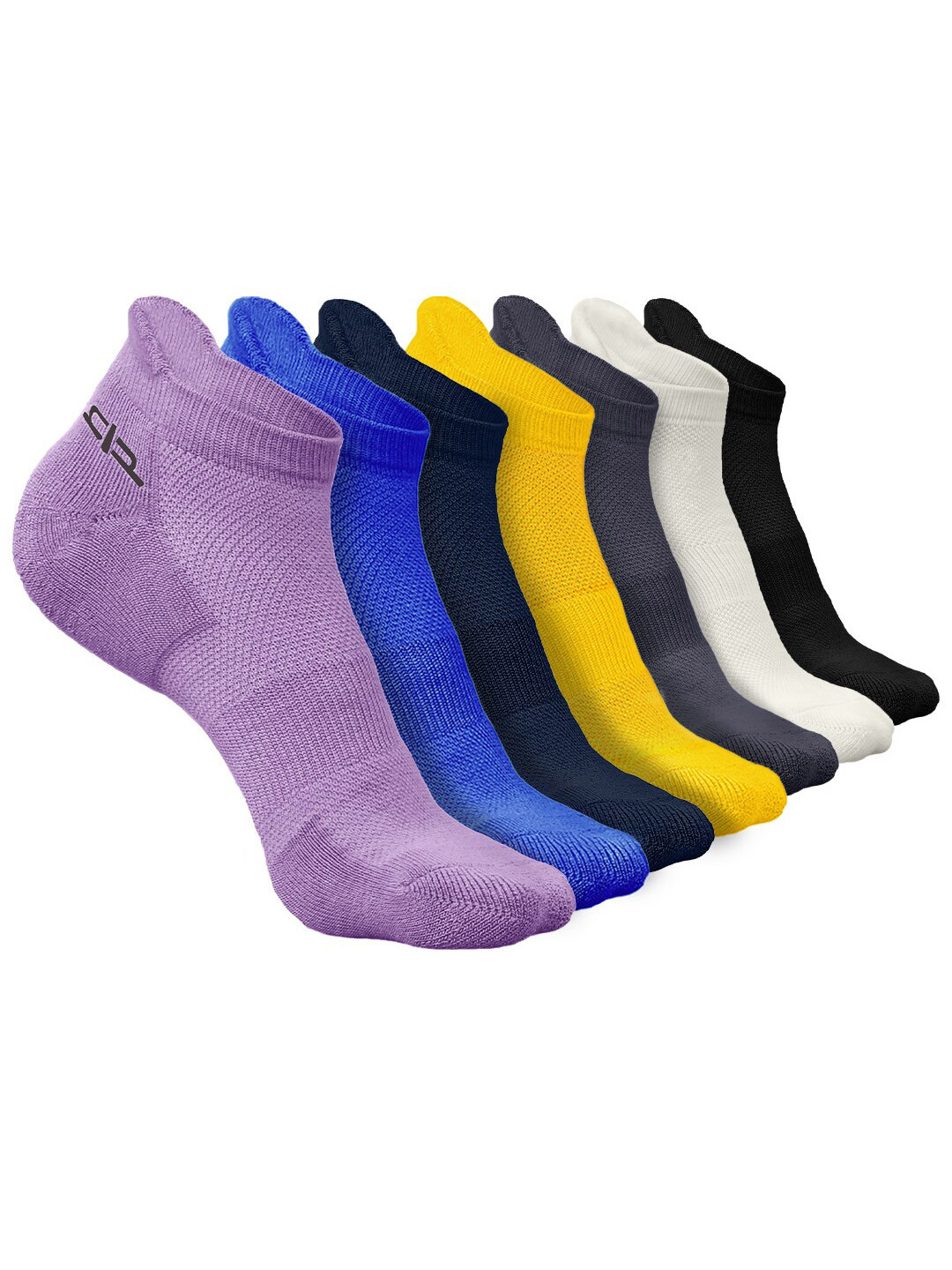 Heelium Men Pack of 7 Bamboo Super Soft & Odour-Free Breathable Ankle-Length Socks, Purple
Heelium Men Pack of 7 Bamboo Super Soft & Odour-Free Breathable Ankle-Length Socks, Purple