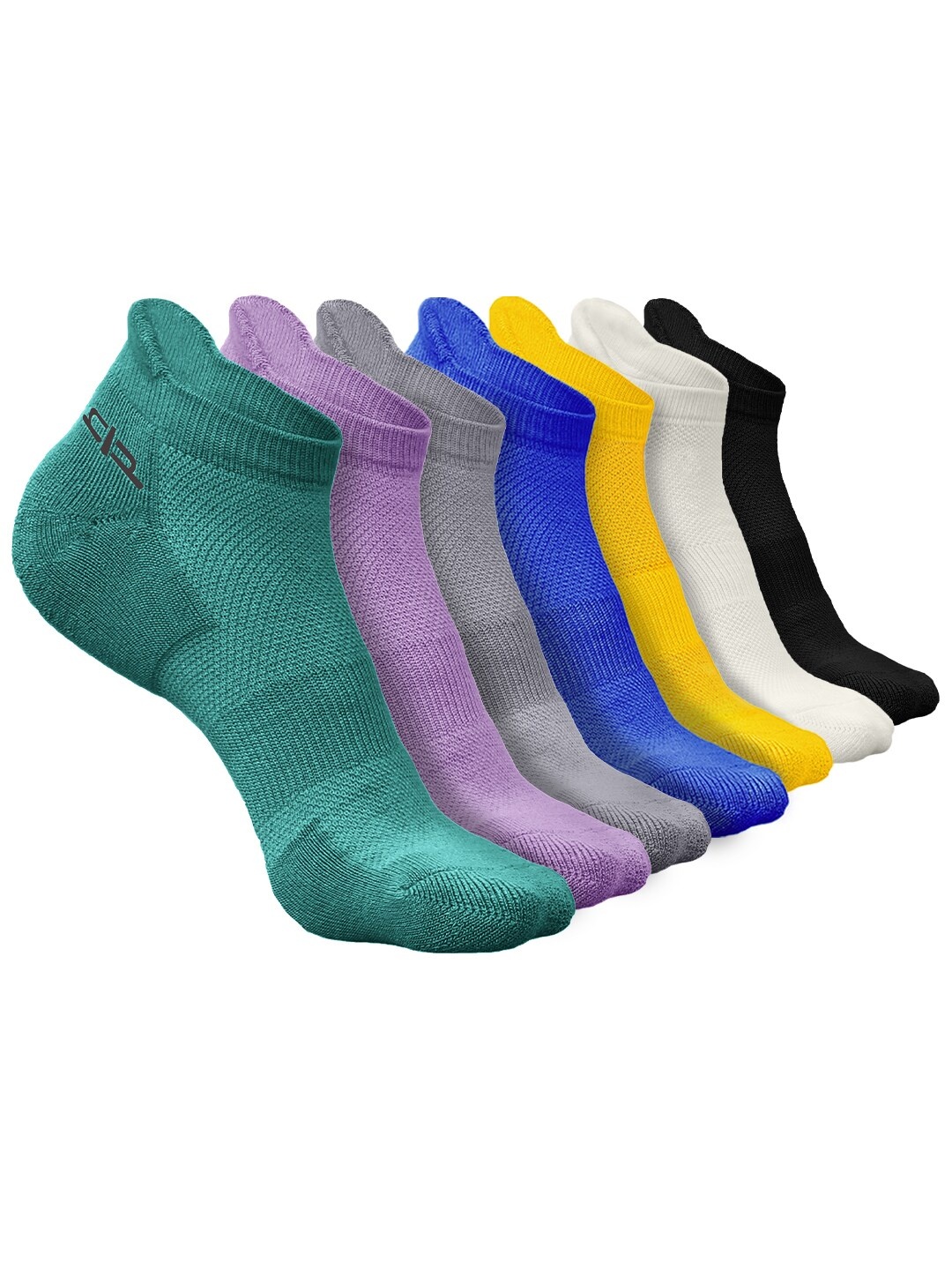 Heelium Men Pack of 7 Bamboo Super Soft & Odour-Free Breathable Ankle-Length Socks, Green
Heelium Men Pack of 7 Bamboo Super Soft & Odour-Free Breathable Ankle-Length Socks, Green