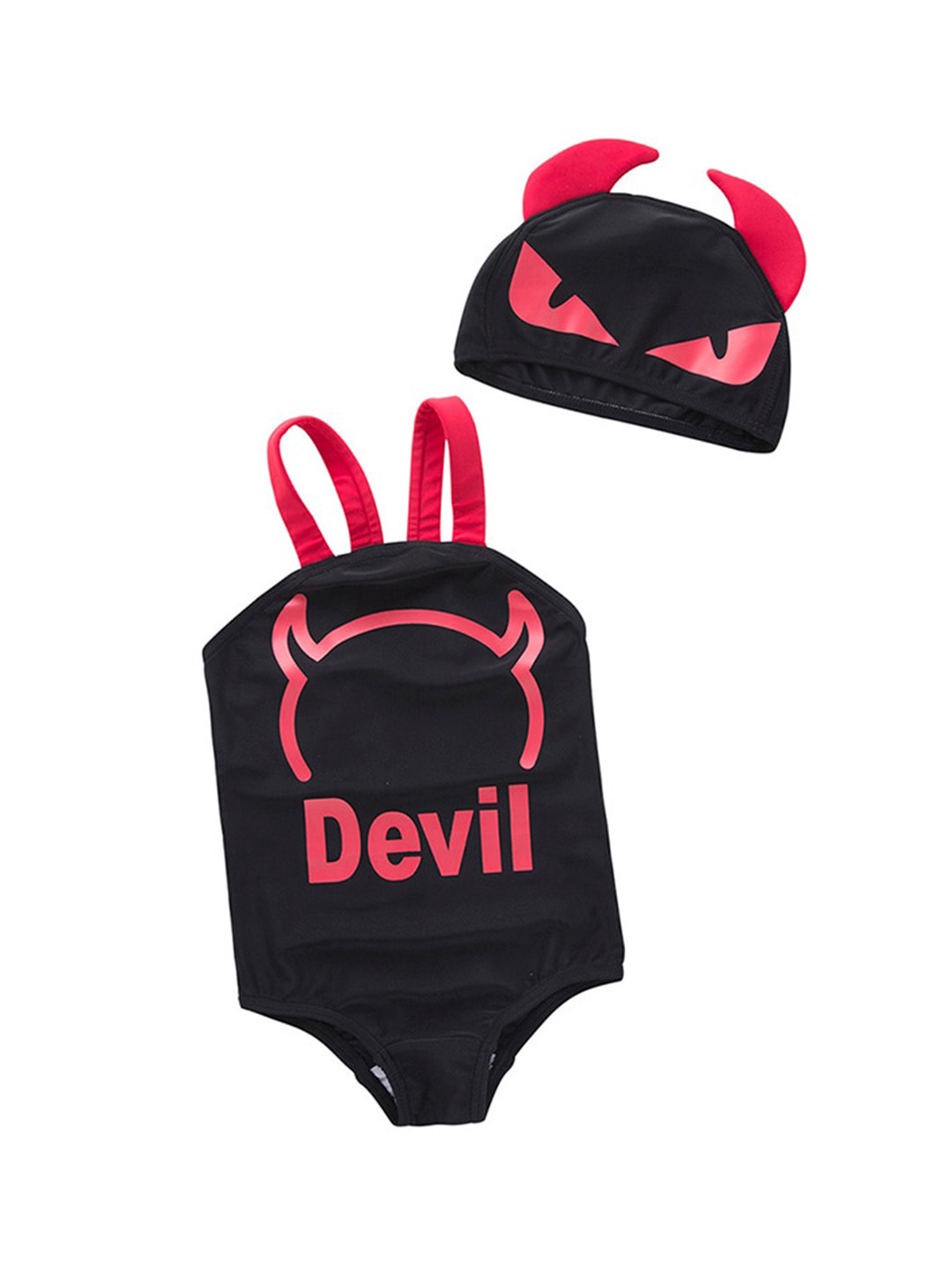 StyleCast Boys Red & Black Printed Shoulder Straps Bodysuit With Cap
StyleCast Boys Red & Black Printed Shoulder Straps Bodysuit With Cap