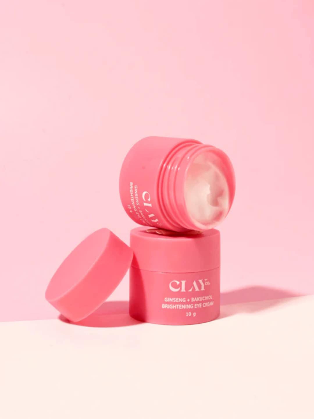 CLAYco. Ginseng & Bakuchiol Brightening Eye Cream For Reducing Puffiness & Dark Circle-10g, Pink
CLAYco. Ginseng & Bakuchiol Brightening Eye Cream For Reducing Puffiness & Dark Circle-10g, Pink