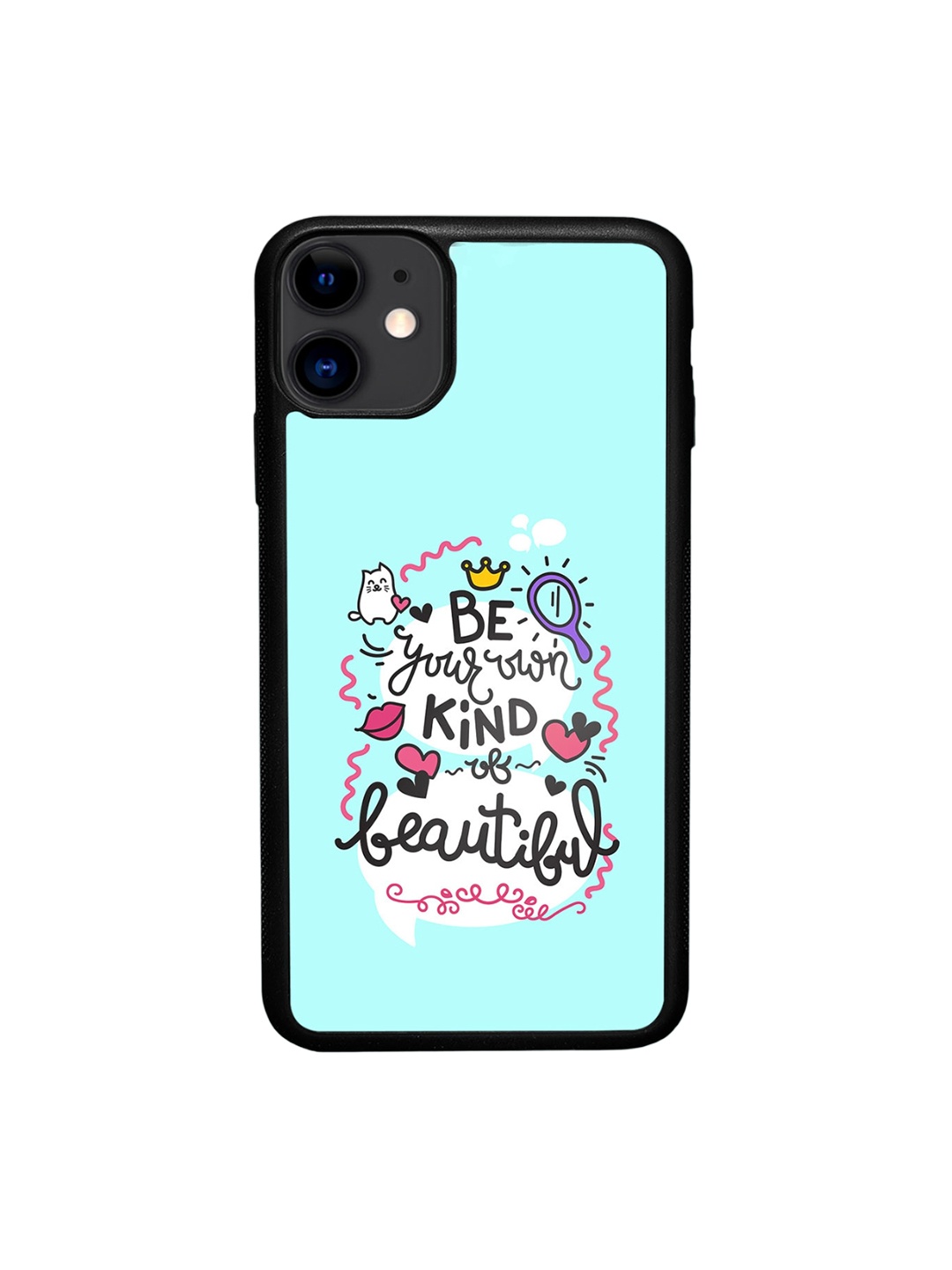 macmerise Be Your Own Kind Of Beautiful Printed iPhone 11 Bumper Case Cover, Blue
macmerise Be Your Own Kind Of Beautiful Printed iPhone 11 Bumper Case Cover, Blue