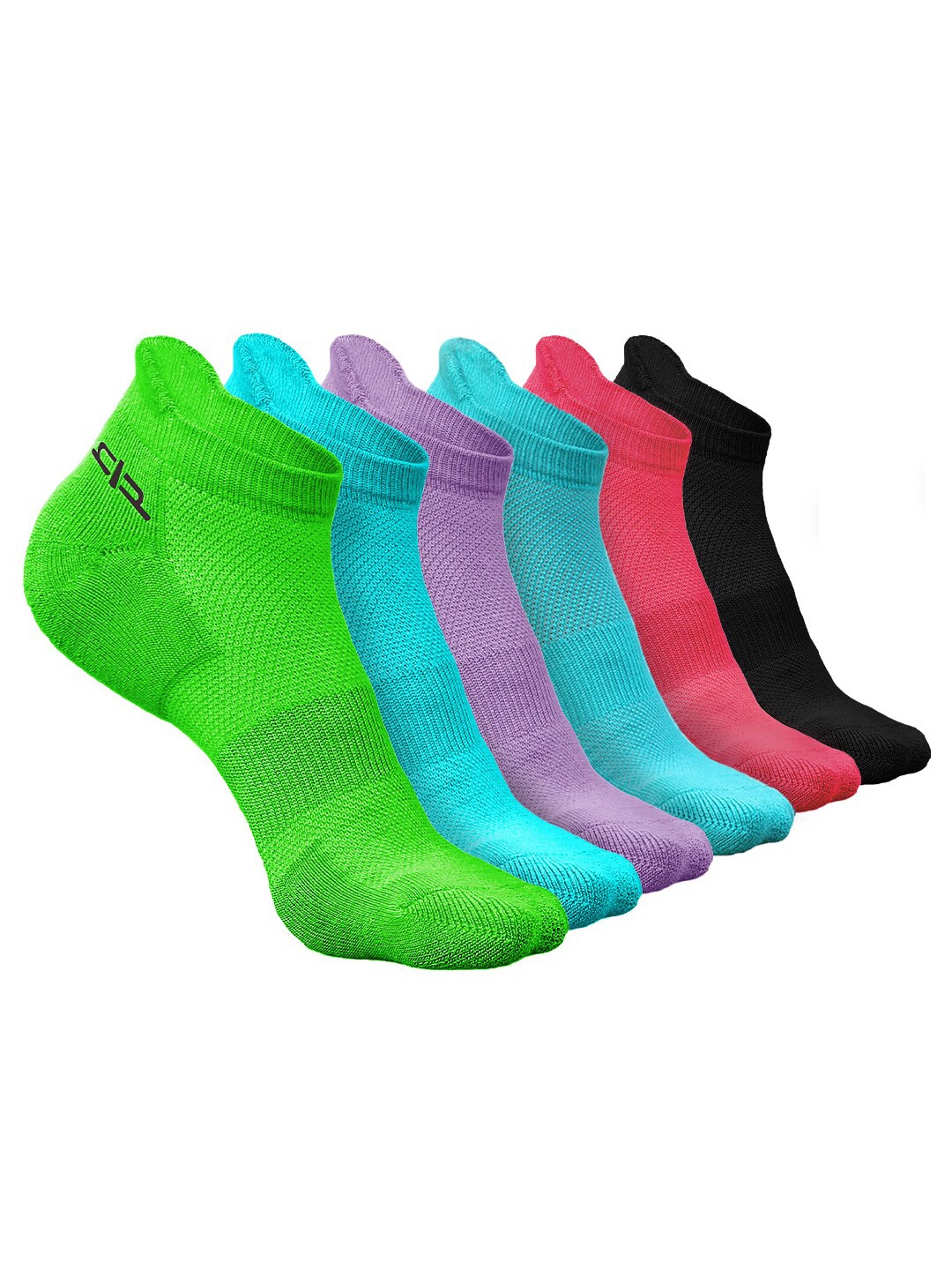 Heelium Women Pack of 6 Bamboo Super Soft & Odour-Free Breathable Ankle-Length Socks, Green
Heelium Women Pack of 6 Bamboo Super Soft & Odour-Free Breathable Ankle-Length Socks, Green