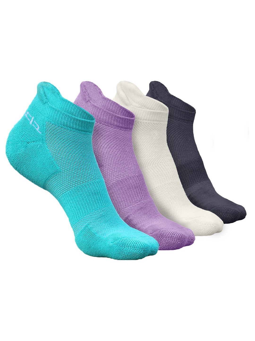 Heelium Women Pack of 4 Bamboo Super Soft & Odour-Free Breathable Ankle-Length Socks, Purple
Heelium Women Pack of 4 Bamboo Super Soft & Odour-Free Breathable Ankle-Length Socks, Purple