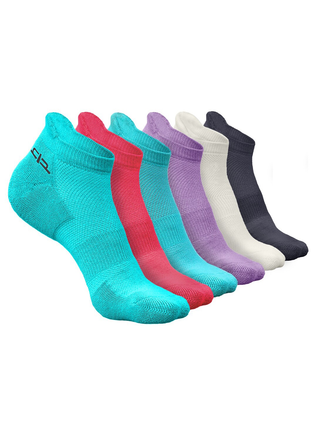 Heelium Women Pack of 6 Bamboo Super Soft & Odour-Free Breathable Ankle-Length Socks, Blue
Heelium Women Pack of 6 Bamboo Super Soft & Odour-Free Breathable Ankle-Length Socks, Blue
