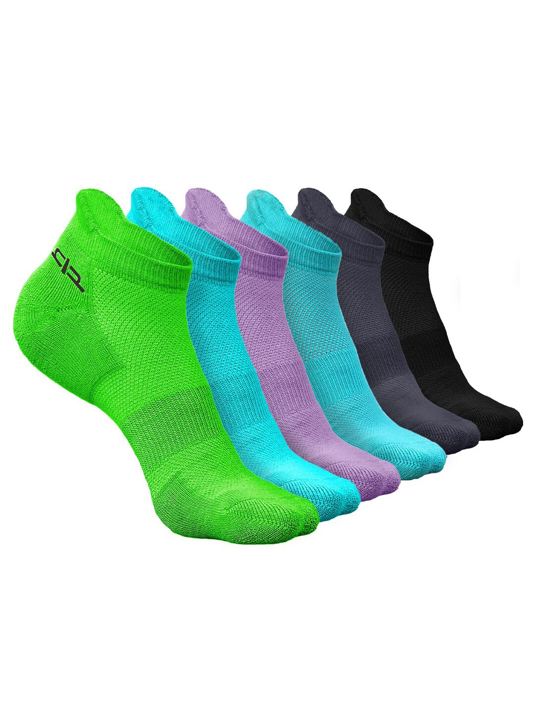 Heelium Women Pack of 6 Bamboo Super Soft & Odour-Free Breathable Ankle-Length Socks, Green
Heelium Women Pack of 6 Bamboo Super Soft & Odour-Free Breathable Ankle-Length Socks, Green