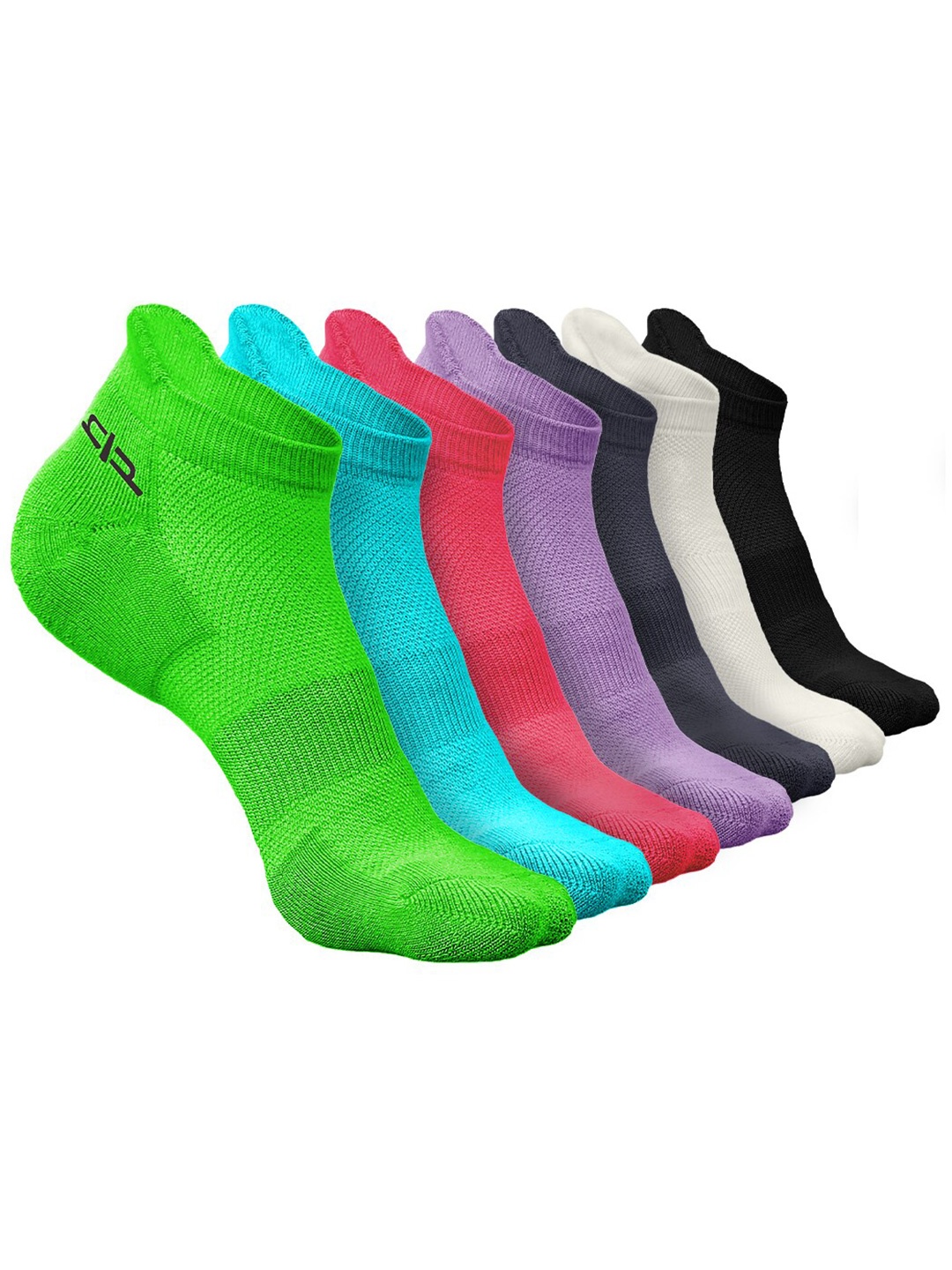 Heelium Women Pack of 7 Bamboo Super Soft & Odour-Free Breathable Ankle-Length Socks, Green
Heelium Women Pack of 7 Bamboo Super Soft & Odour-Free Breathable Ankle-Length Socks, Green
