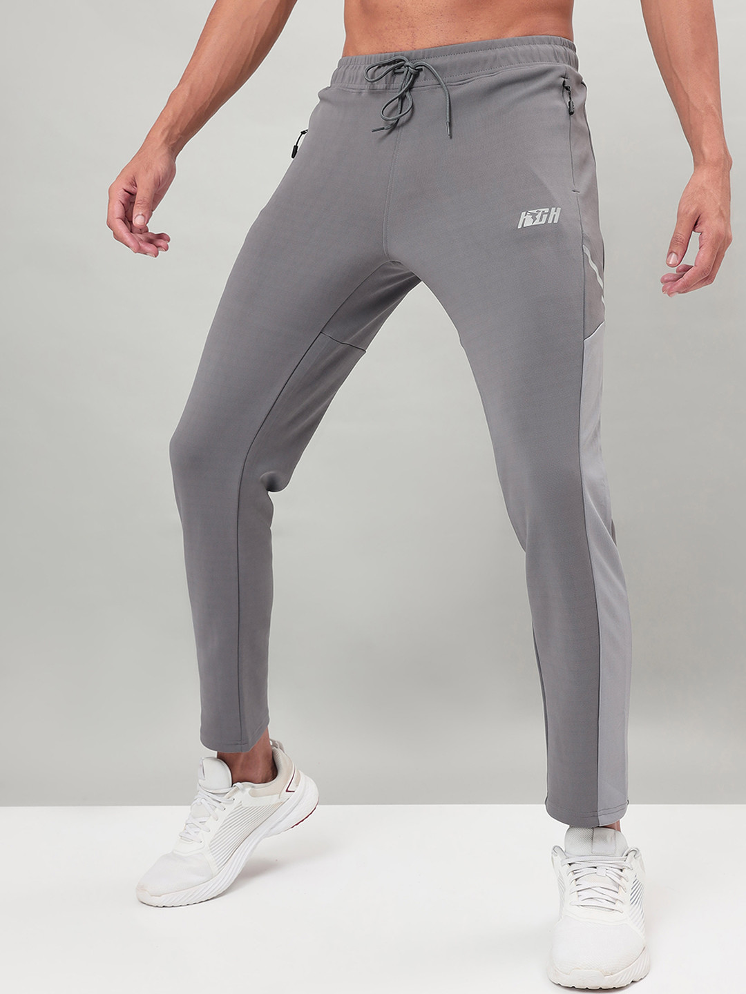 Technosport Men Active Slim Fit Track Pants with Rapid Dry Technology, Grey
Technosport Men Active Slim Fit Track Pants with Rapid Dry Technology, Grey