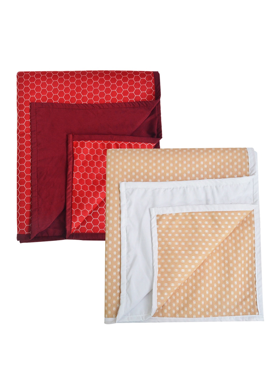 Adbeni Kids Pack of 2 Maroon & Beige Print Cotton Waterproof Quick Dry Mattress Protectors
Adbeni Kids Pack of 2 Maroon & Beige Print Cotton Waterproof Quick Dry Mattress Protectors