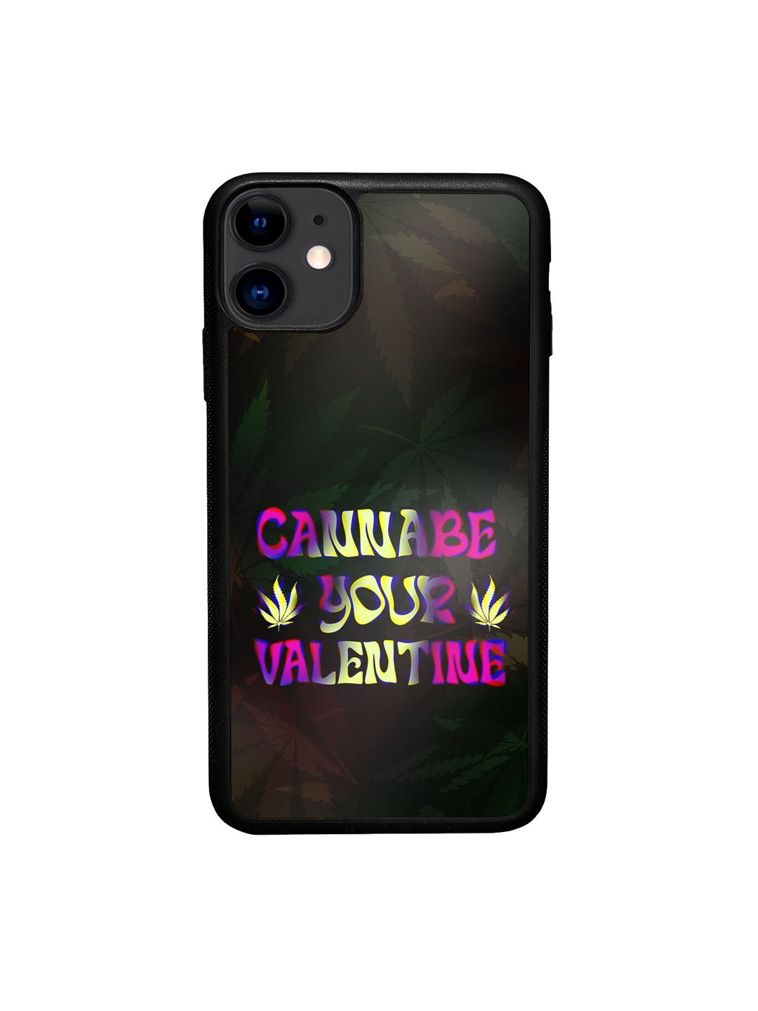 macmerise Valentine Cannabe Valentine Printed iPhone 11 Bumper Phone Back Cover, Black
macmerise Valentine Cannabe Valentine Printed iPhone 11 Bumper Phone Back Cover, Black