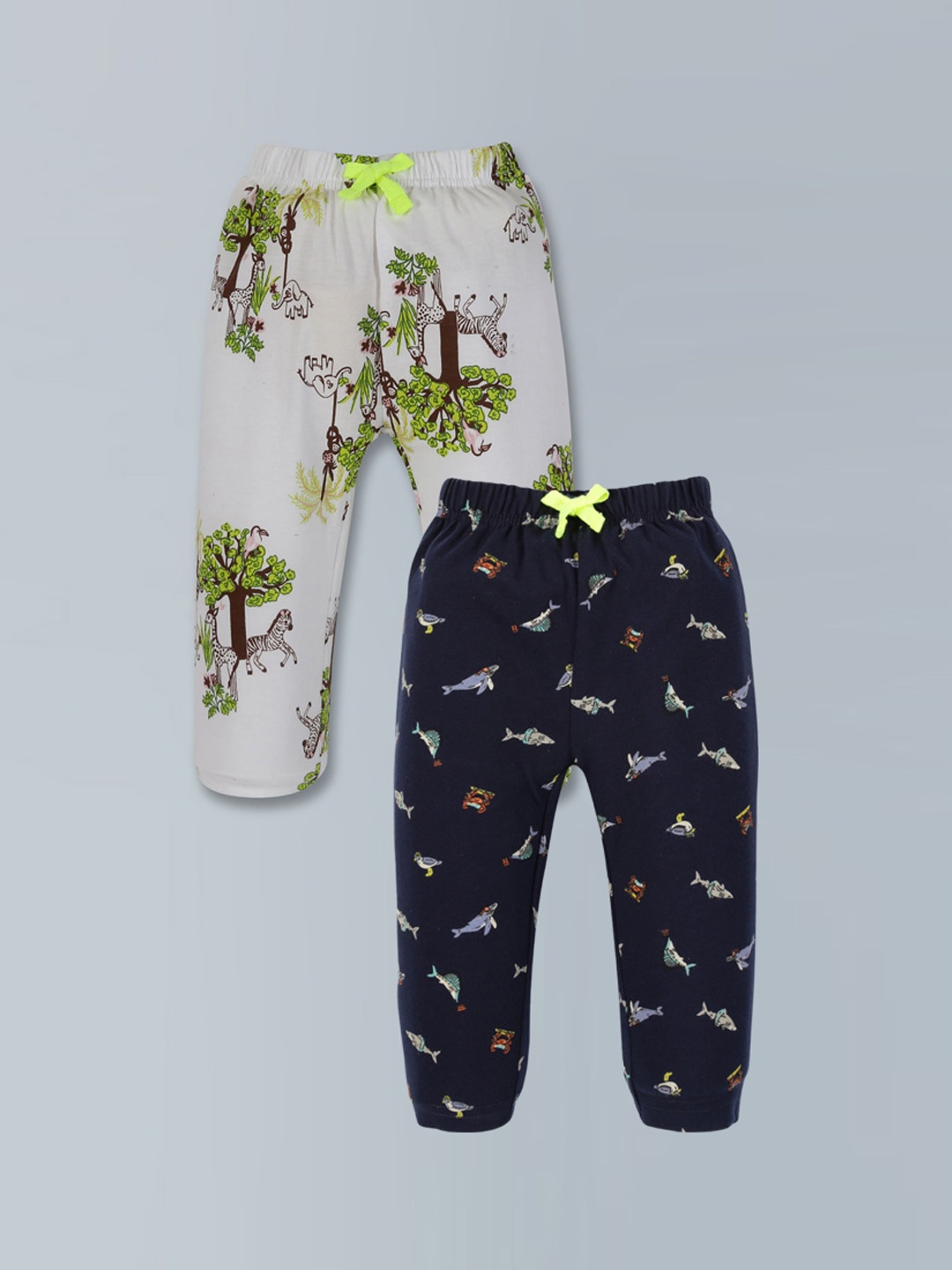 3PIN Infant Boys Pack Of 2 Printed Pure Cotton Antimicrobial Track Pants, Navy blue
3PIN Infant Boys Pack Of 2 Printed Pure Cotton Antimicrobial Track Pants, Navy blue