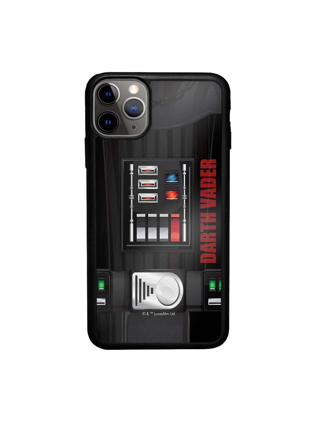 macmerise Attire Vader Printed Glossy Finish iPhone 11 Pro Max Bumper Case Cover, Black
macmerise Attire Vader Printed Glossy Finish iPhone 11 Pro Max Bumper Case Cover, Black