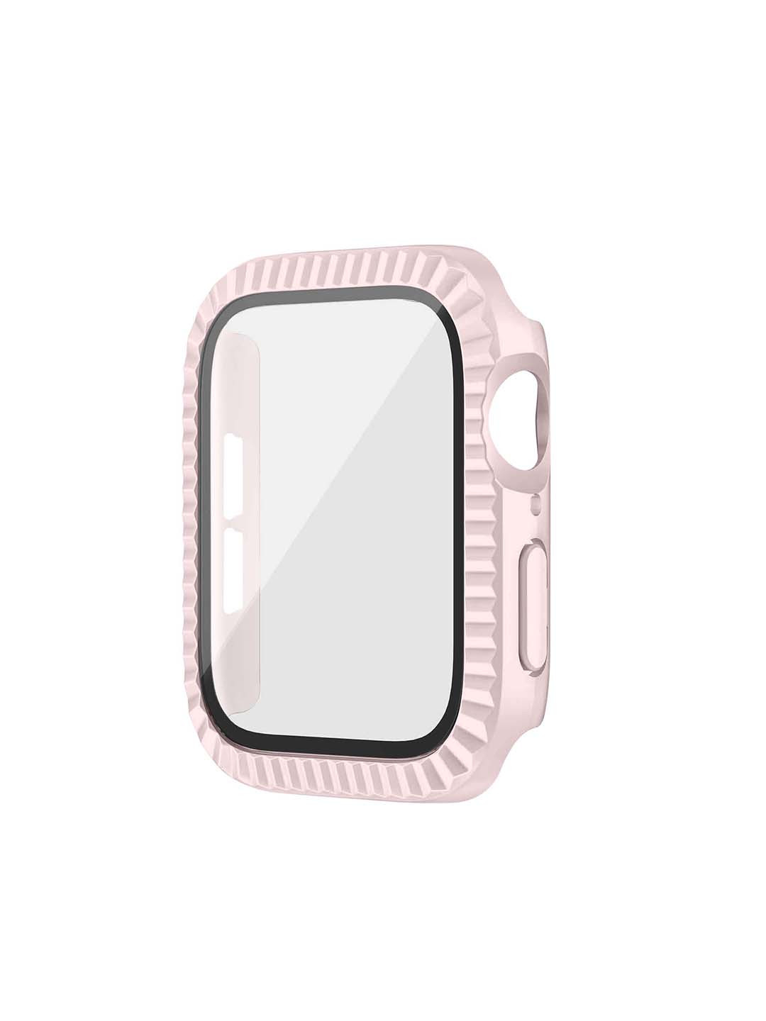 DailyObjects Ribbed Fit Apple Watch Series Case With Screen Protector Straps, Pink
DailyObjects Ribbed Fit Apple Watch Series Case With Screen Protector Straps, Pink