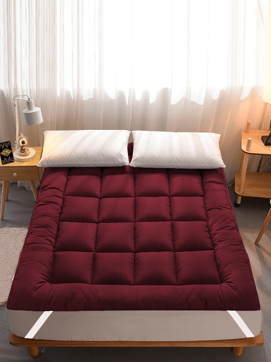 Adbeni Maroon Quilted 600 GSM Microfiber Waterproof Super King Size Mattress Protector
Adbeni Maroon Quilted 600 GSM Microfiber Waterproof Super King Size Mattress Protector