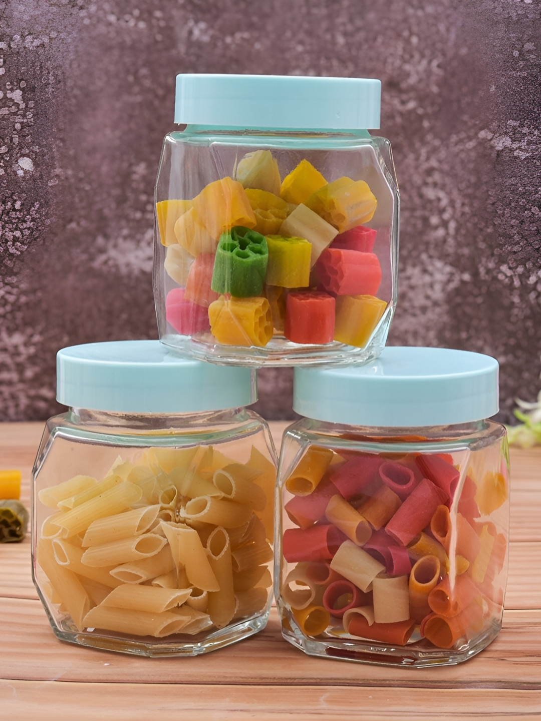 MACHAK Green 3 Pieces Glass Dishwasher Safe Food Container 350ml each 
MACHAK Green 3 Pieces Glass Dishwasher Safe Food Container 350ml each