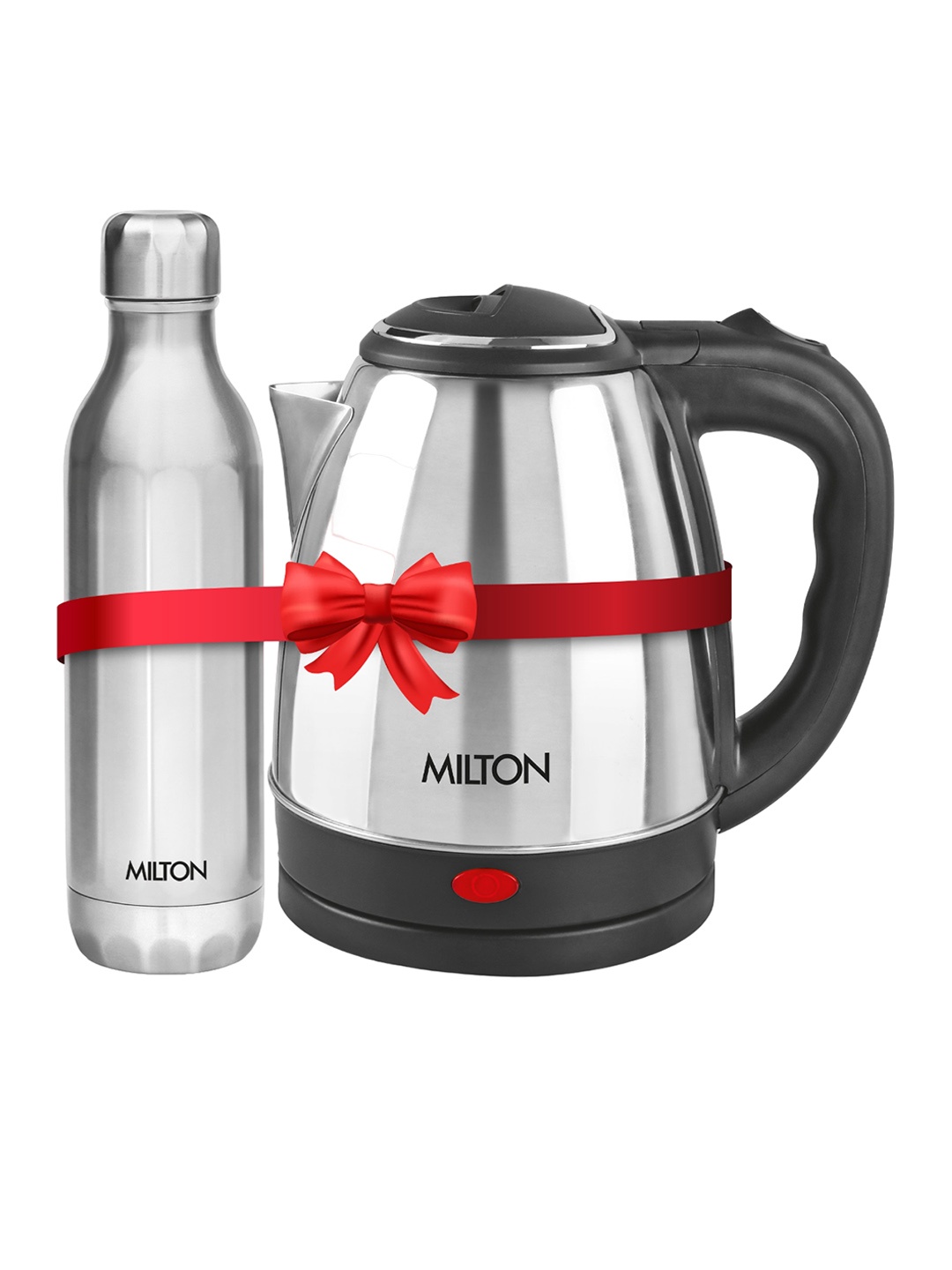 Milton Go Electro Kettle 1.5L Silver and Bliss 1100 Stainless Steel Water Bottle 1.06L
Milton Go Electro Kettle 1.5L Silver and Bliss 1100 Stainless Steel Water Bottle 1.06L