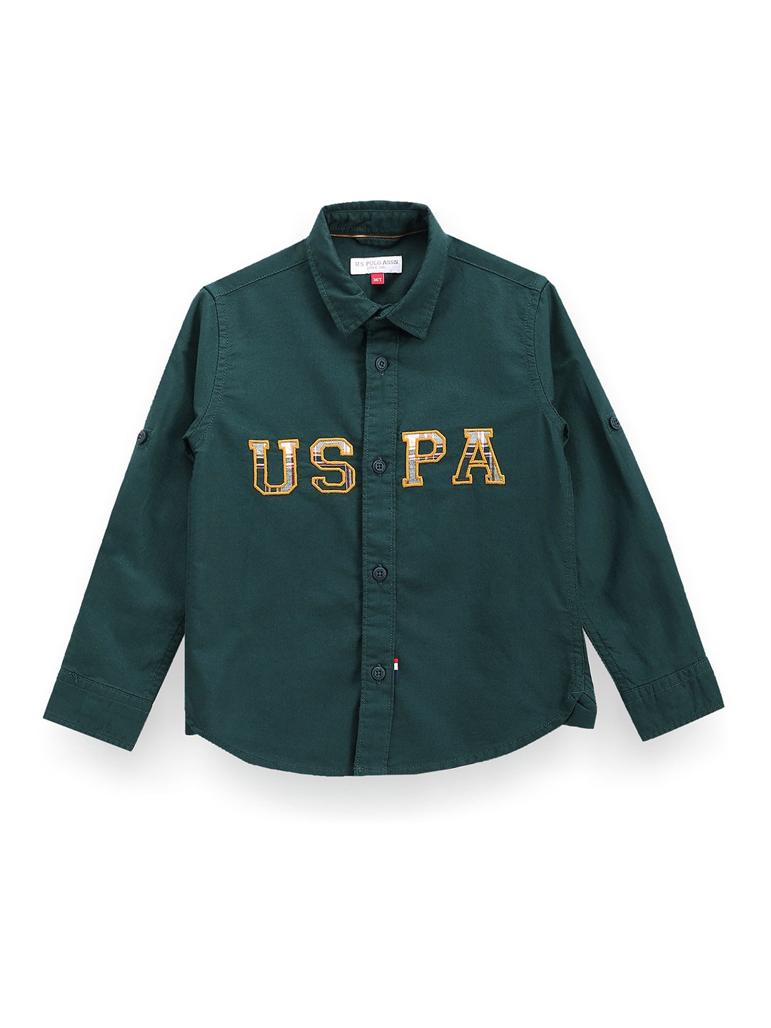 U.S. Polo Assn. Kids Boys Typography Embroidered Classic Corduroy Casual Shirt, Green
U.S. Polo Assn. Kids Boys Typography Embroidered Classic Corduroy Casual Shirt, Green