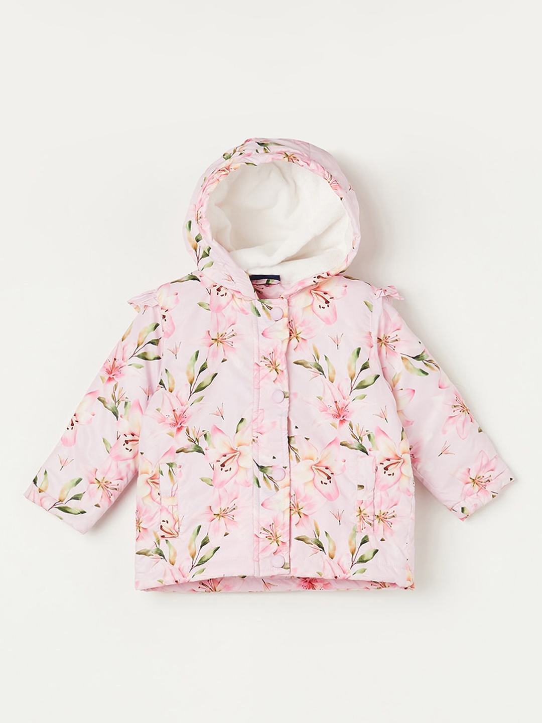 Juniors by Lifestyle Girls Floral Printed Hooded Neck Lightweight Tailored Jacket, Pink
Juniors by Lifestyle Girls Floral Printed Hooded Neck Lightweight Tailored Jacket, Pink