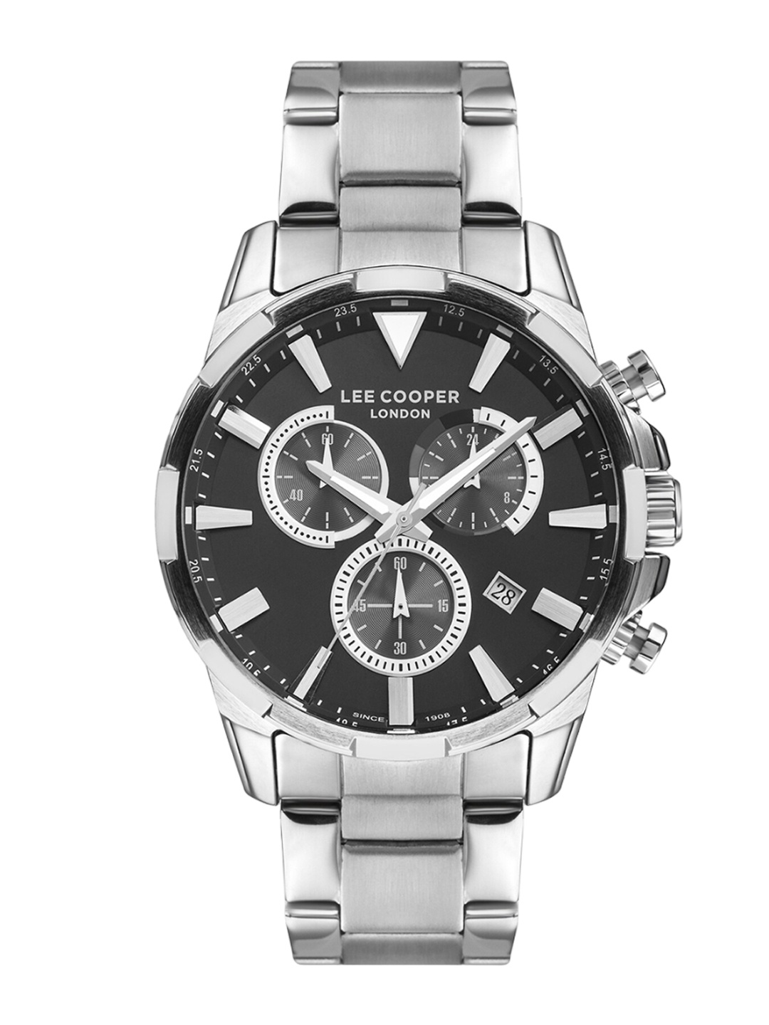 Lee Cooper Men Stainless Steel Bracelet Style Analogue Chronograph Watch LC07385.350, Grey
Lee Cooper Men Stainless Steel Bracelet Style Analogue Chronograph Watch LC07385.350, Grey