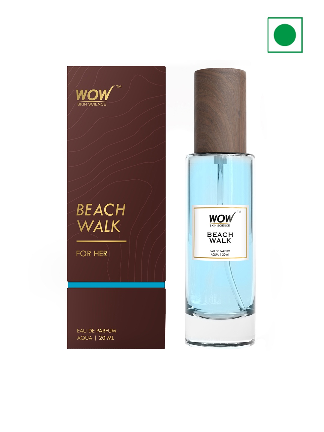 WOW SKIN SCIENCE Women Beach Walk Eau De Parfum - Valentine's Day Gift - 20ml, Transparent
WOW SKIN SCIENCE Women Beach Walk Eau De Parfum - Valentine's Day Gift - 20ml, Transparent