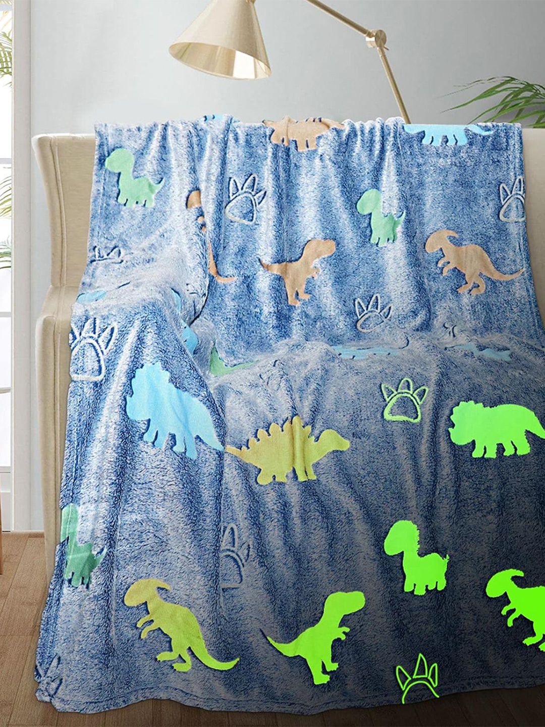 PLANET of Toys Kids Glow in Dark Blue Printed AC Room 800 GSM Cotton Double Bed Blanket
PLANET of Toys Kids Glow in Dark Blue Printed AC Room 800 GSM Cotton Double Bed Blanket