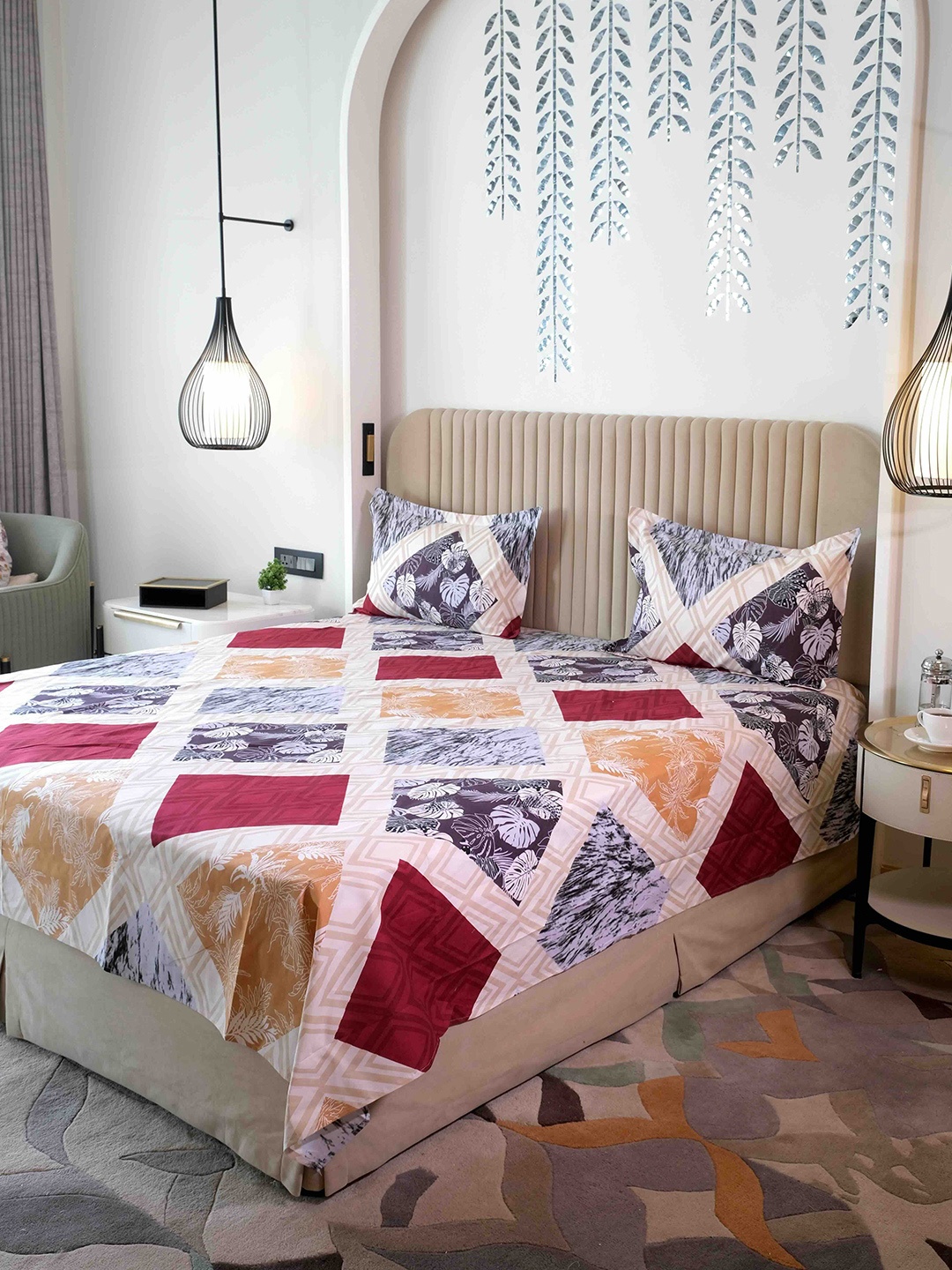 Pure Decor Queen Size Double Bed Bedsheet With 2 Pillow Covers 90in X 100in,228cm X 254cms, Cream
Pure Decor Queen Size Double Bed Bedsheet With 2 Pillow Covers 90in X 100in,228cm X 254cms, Cream