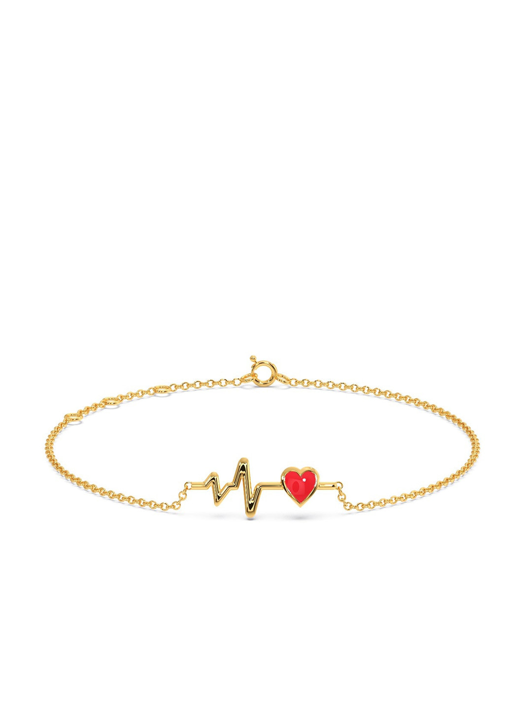 CANDERE A KALYAN JEWELLERS COMPANY 18KT BIS Hallmark Gold Bracelet-1.4 g 
CANDERE A KALYAN JEWELLERS COMPANY 18KT BIS Hallmark Gold Bracelet-1.4 g