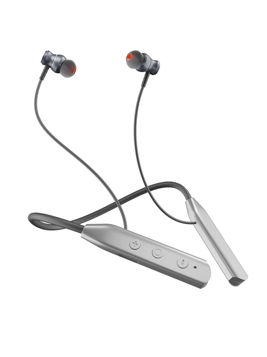 Nu Republic Pulse Metal Wireless Neckband with Upto 50 hours Playtime, ENC & Dual Pairing, Silver
Nu Republic Pulse Metal Wireless Neckband with Upto 50 hours Playtime, ENC & Dual Pairing, Silver